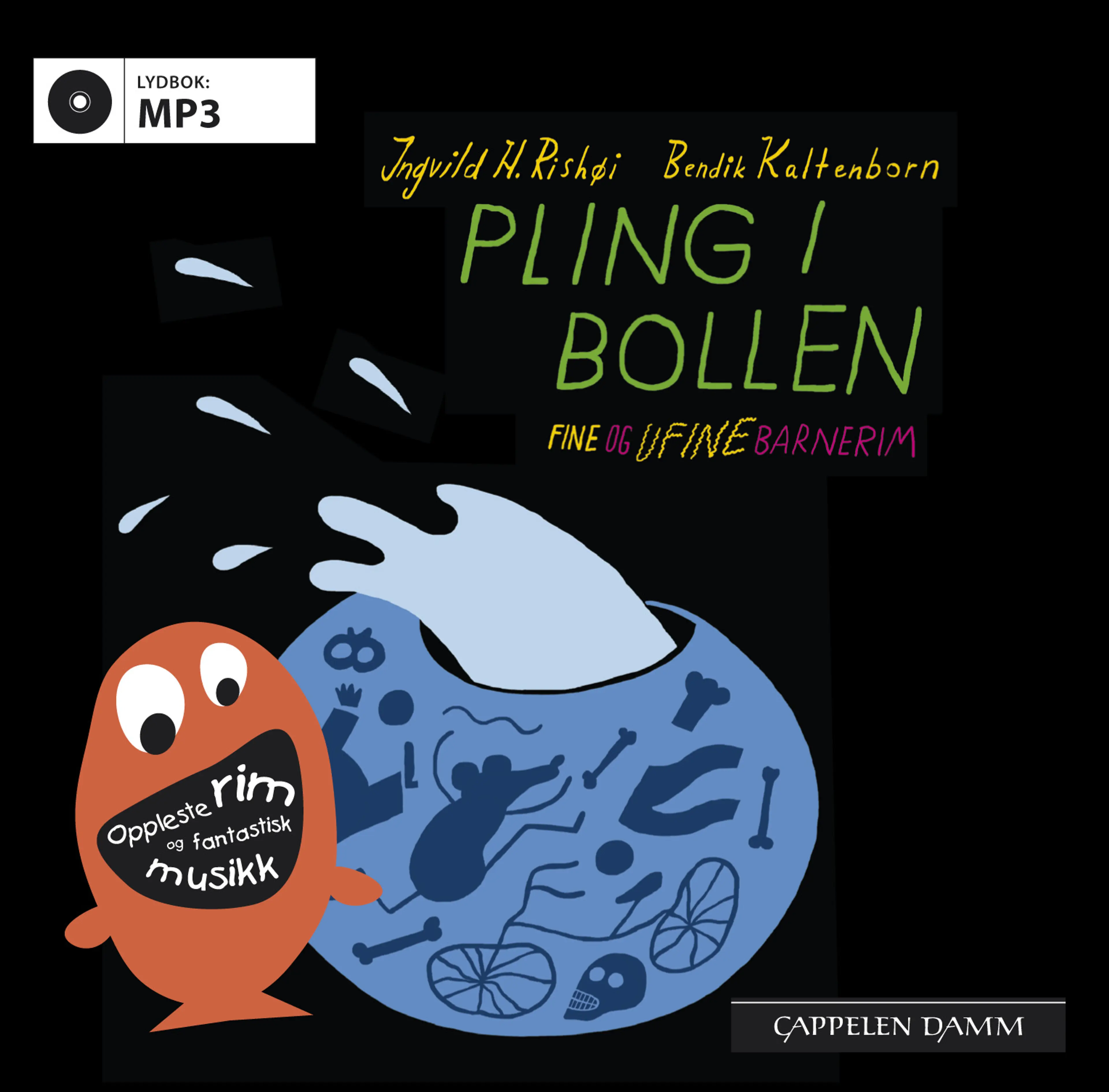 Omslag Pling i bollen av Ingvild H. Rishøi (Lydbok)