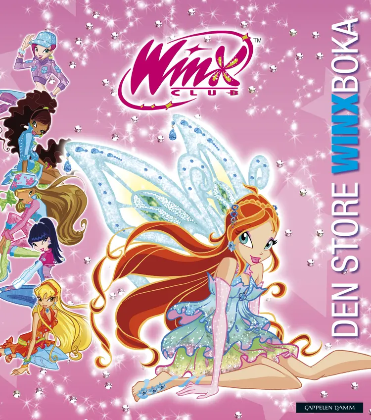 Omslag Den store Winxboka (Innbundet)