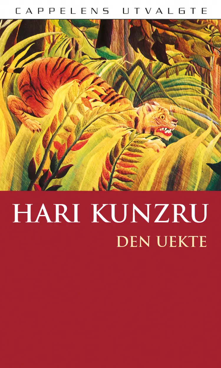 Omslag Den uekte av Hari Kunzru (Heftet)