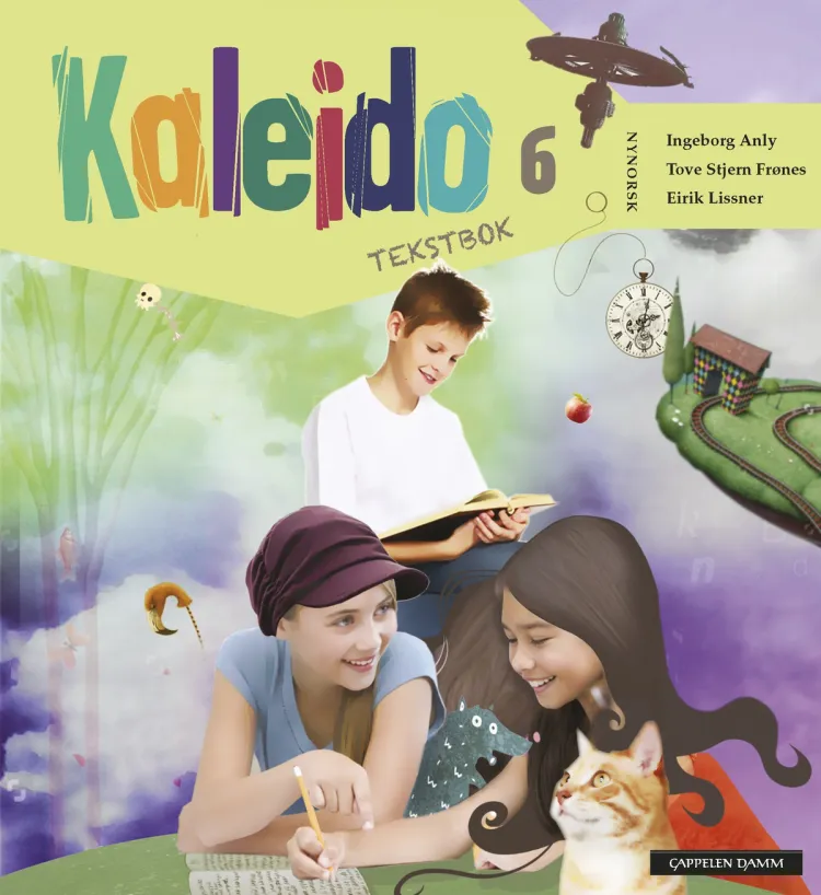 Omslag Kaleido 6 Tekstbok av Ingeborg Anly, Tove Stjern Frønes og Eirik Lissner (Innbundet)