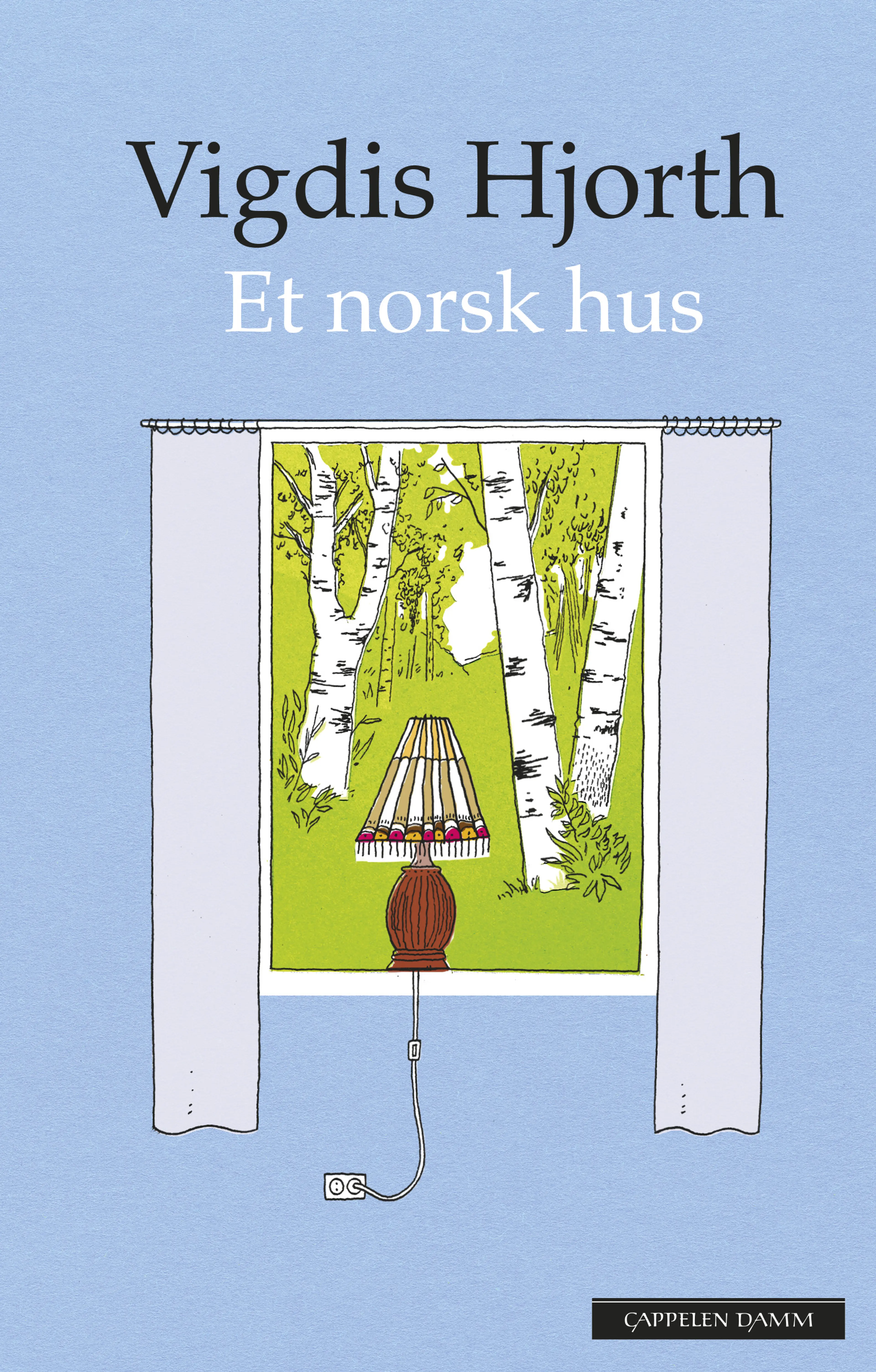 Omslag Et norsk hus av Vigdis Hjorth (Innbundet)