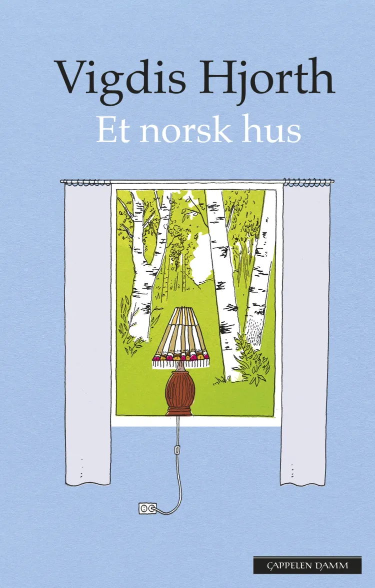 Omslag Et norsk hus av Vigdis Hjorth (Innbundet)