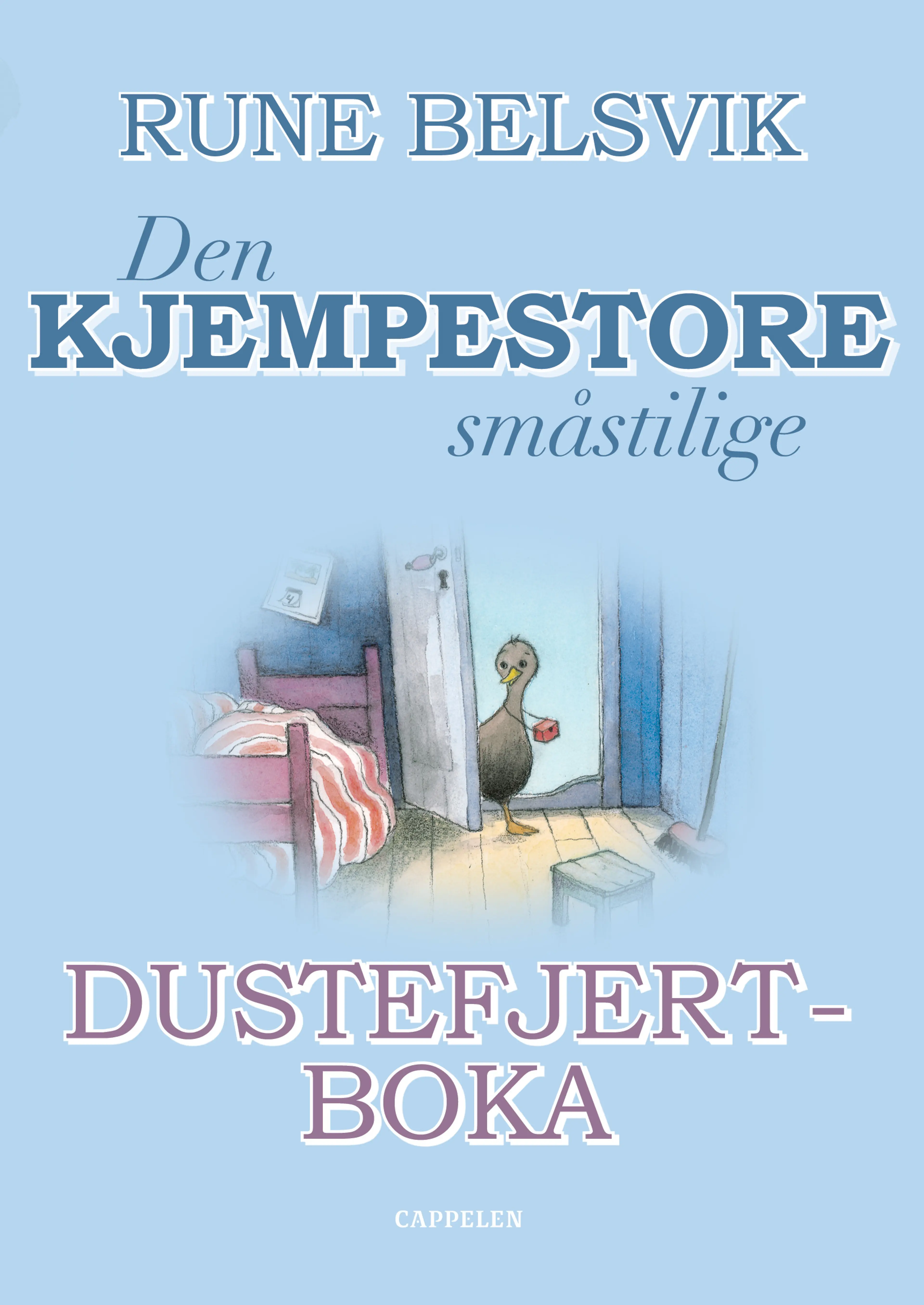 Omslag Den kjempestore småstilige DUSTEFJERT-BOKA av Rune Belsvik (Heftet)