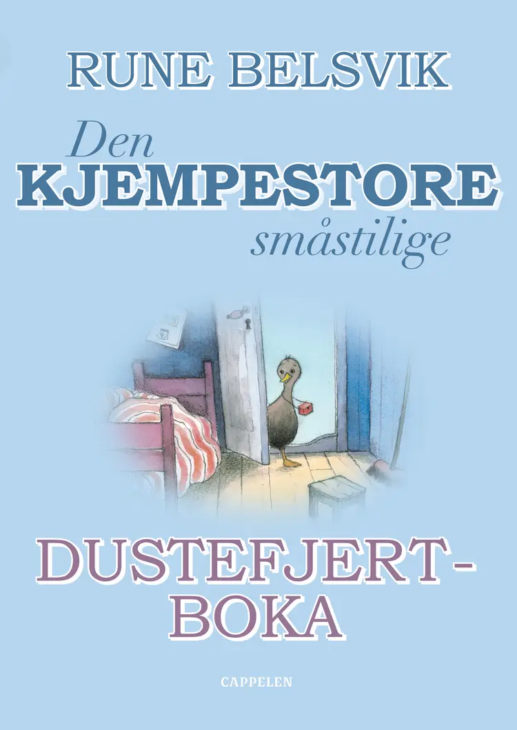 Omslag Den kjempestore småstilige DUSTEFJERT-BOKA av Rune Belsvik (Heftet)
