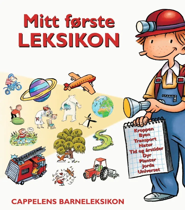 Omslag Mitt første leksikon (Innbundet)