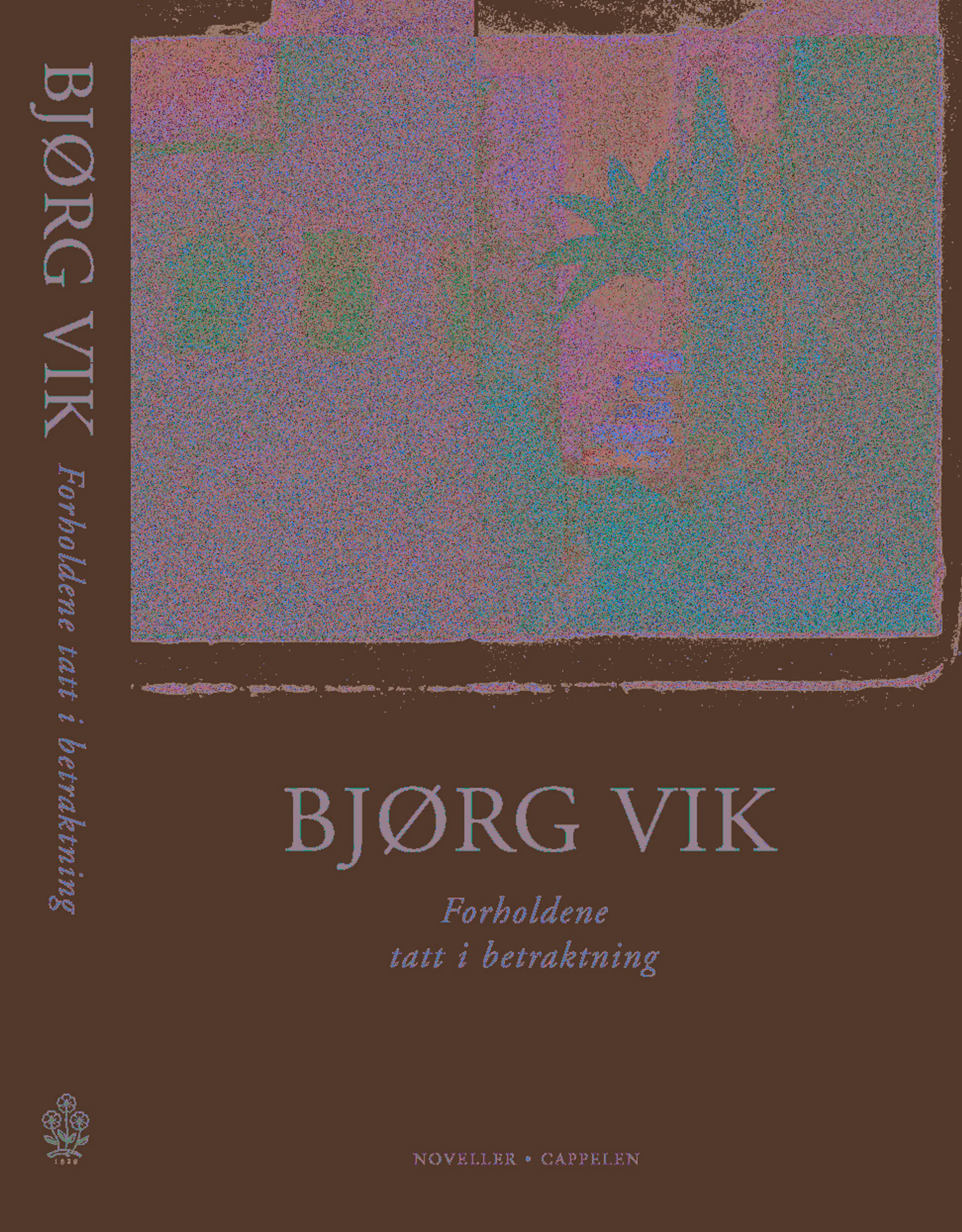 Omslag Forholdene tatt i betraktning av Bjørg Vik (Innbundet)