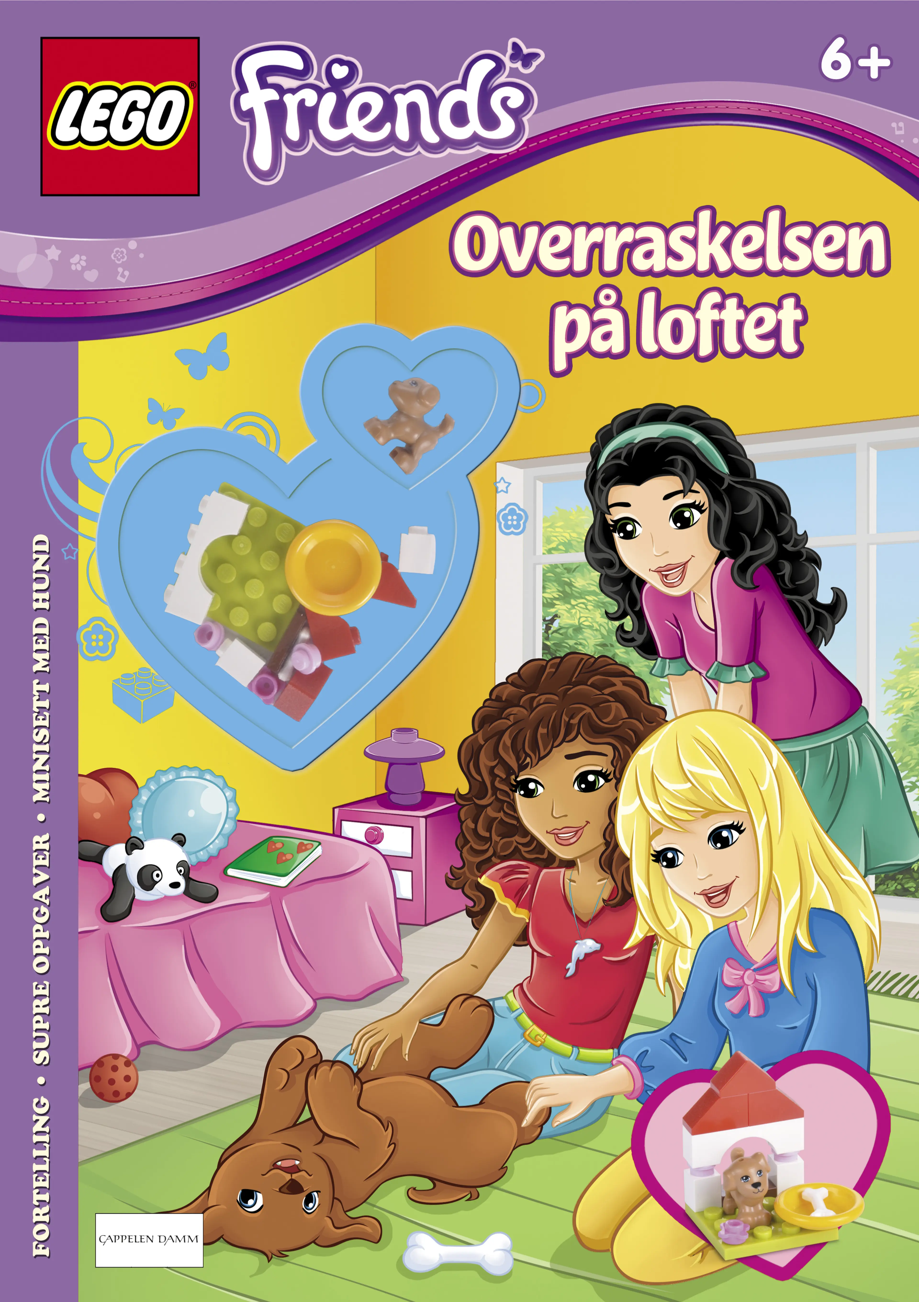 Omslag LEGO® Friends - Overraskelsen på loftet (Heftet)