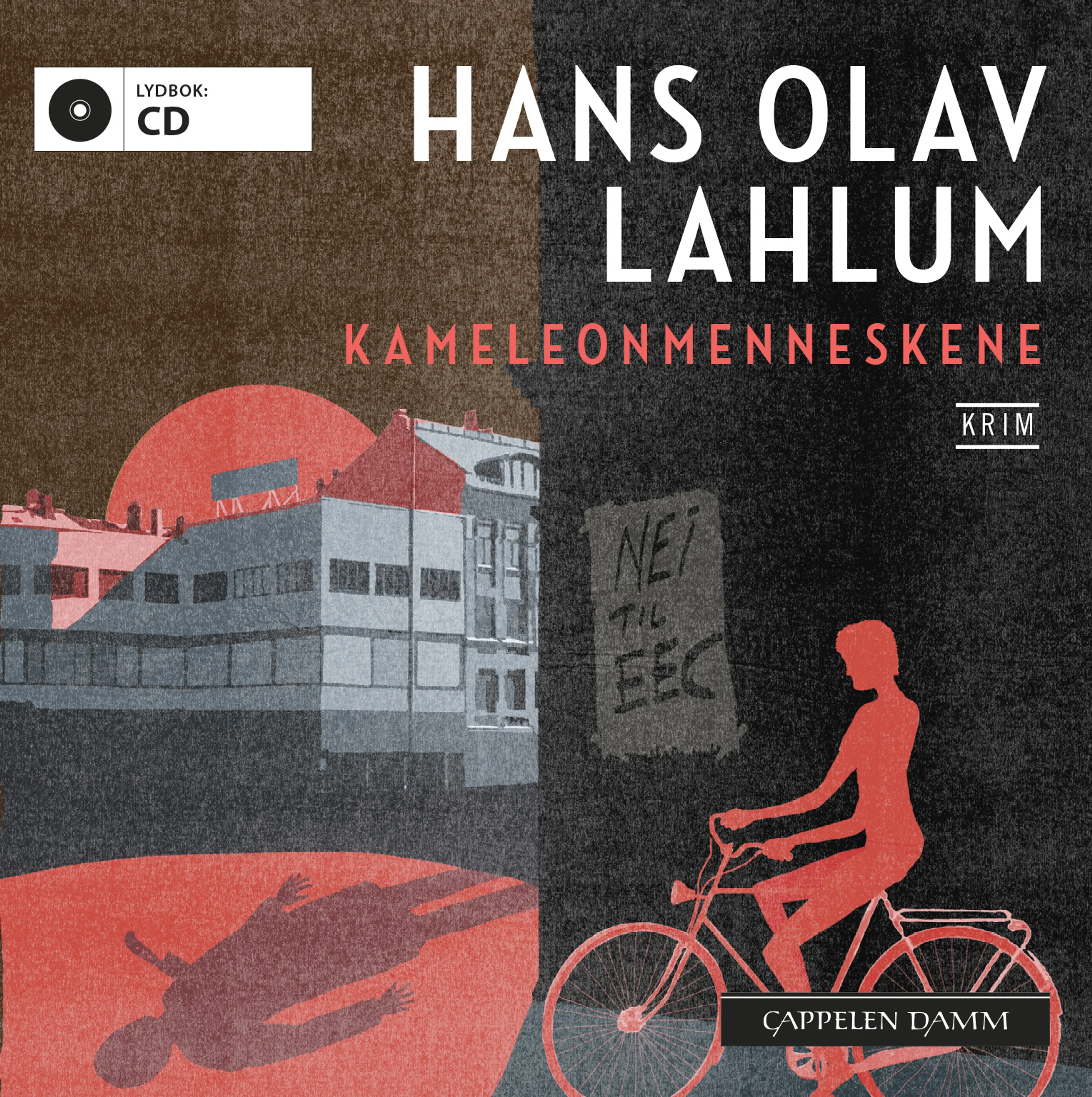 Omslag Kameleonmenneskene av Hans Olav Lahlum (CD)
