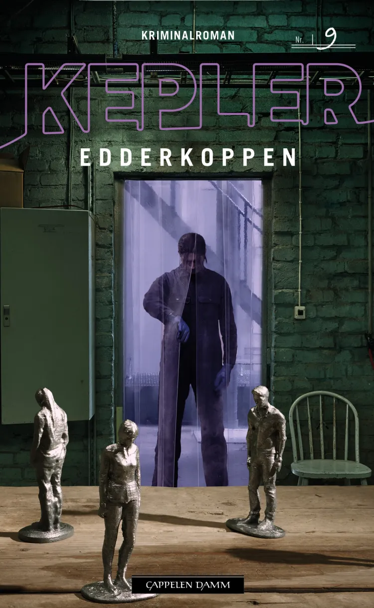 Omslag Edderkoppen av Lars Kepler (Heftet)