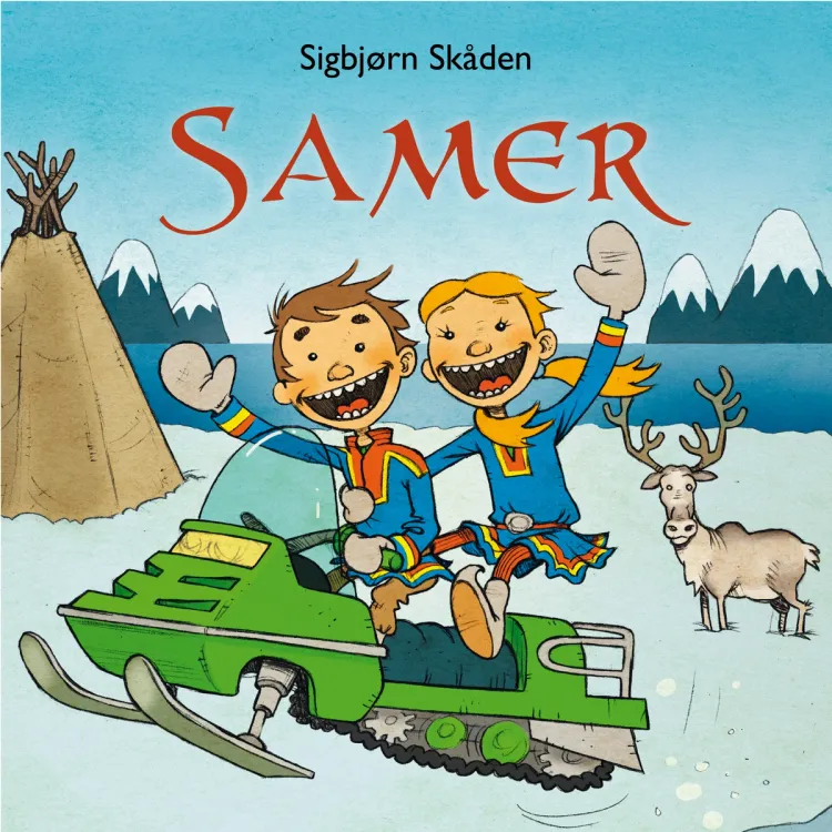 Omslag Samer av Sigbjørn Skåden (Lydbok)