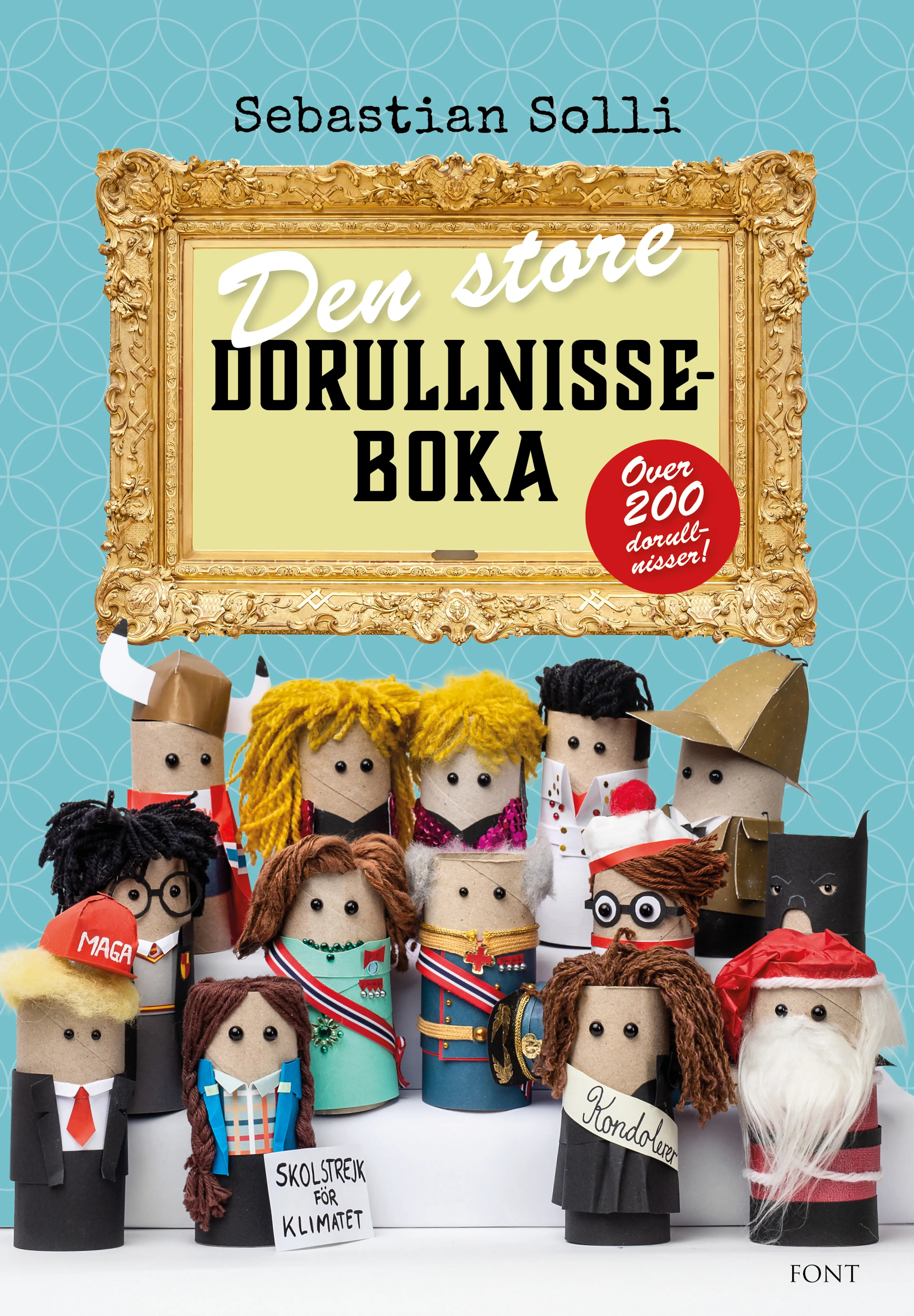 Omslag Den store dorullnisseboka av Sebastian Solli (Innbundet)
