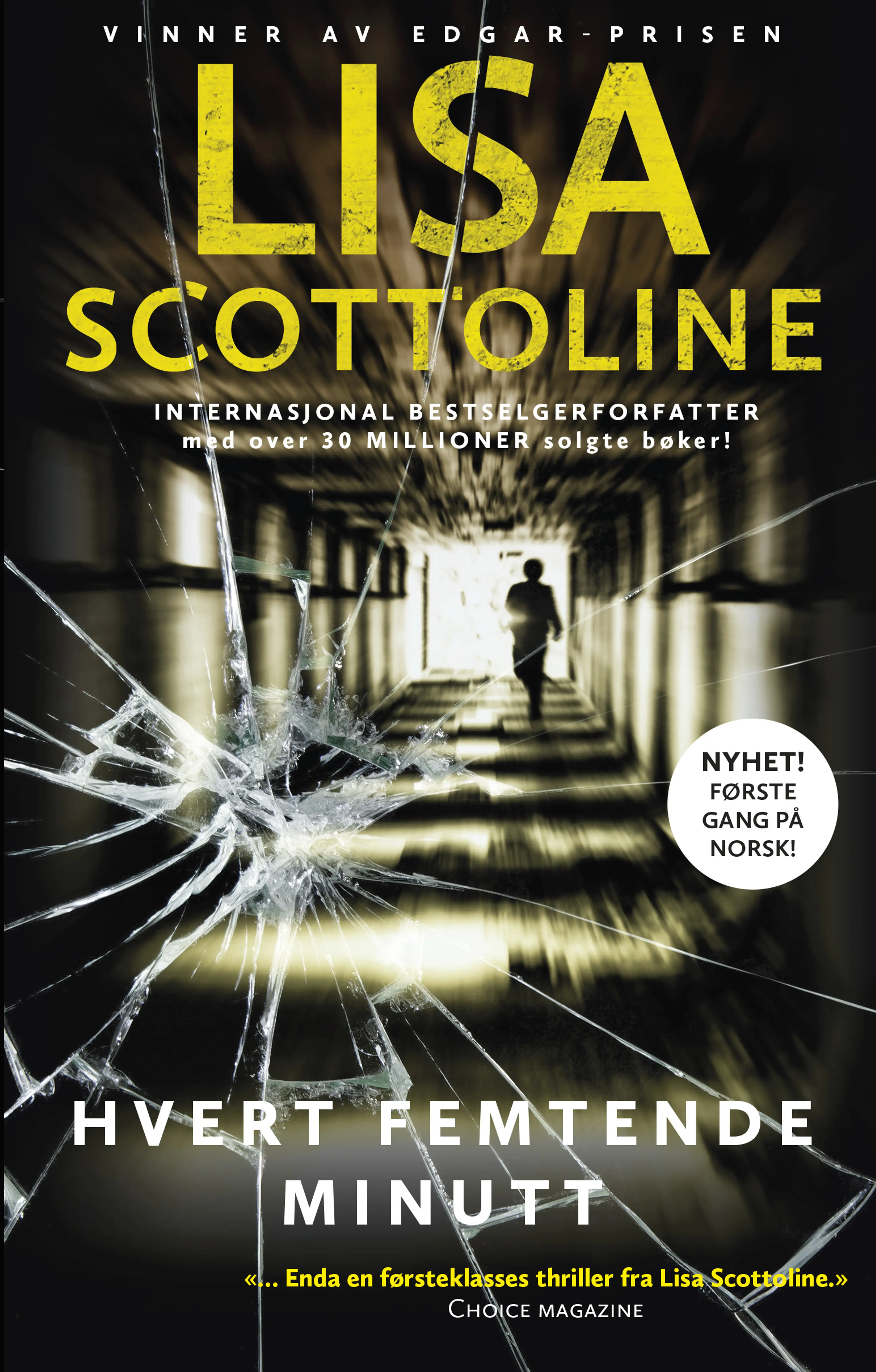 Omslag Hvert femtende minutt av Lisa Scottoline (Ebok)