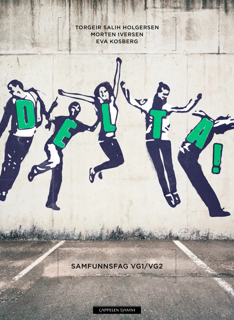 Omslag Delta! (2018) av Torgeir Salih Holgersen, Morten Alexander Iversen og Eva Kosberg (Heftet)