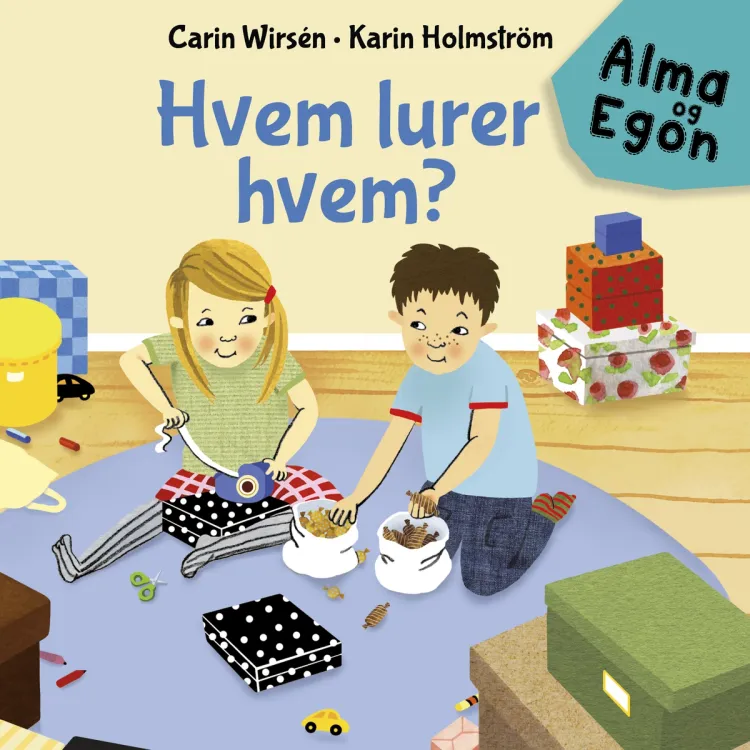 Omslag Hvem lurer hvem? av Carin Wirsén (Lydbok)