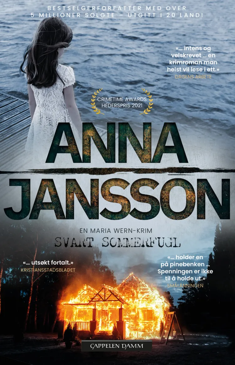 Omslag Svart sommerfugl av Anna Jansson (Ebok)