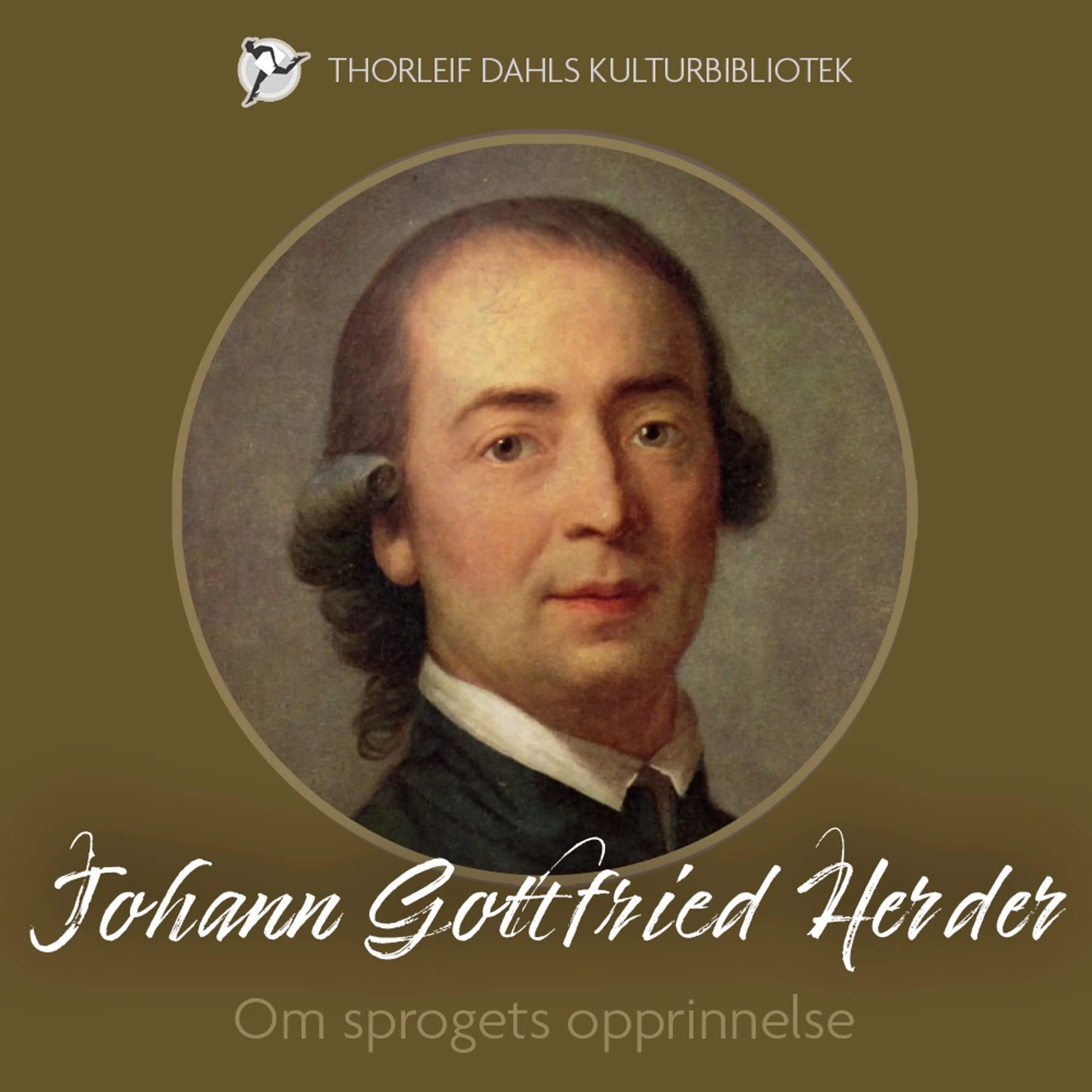 Omslag Om sprogets opprinnelse av Johann Gottfried Herder (Lydbok)