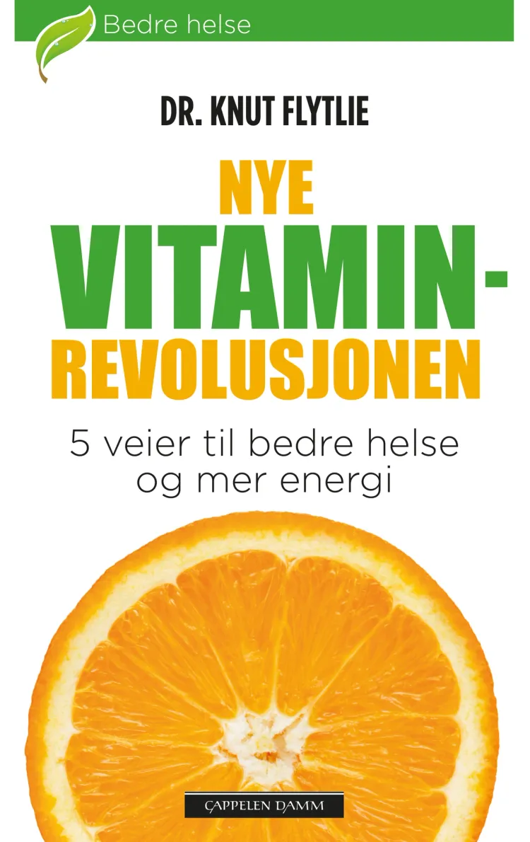 Omslag Nye vitaminrevolusjonen av Knut T. Flytlie (Heftet)
