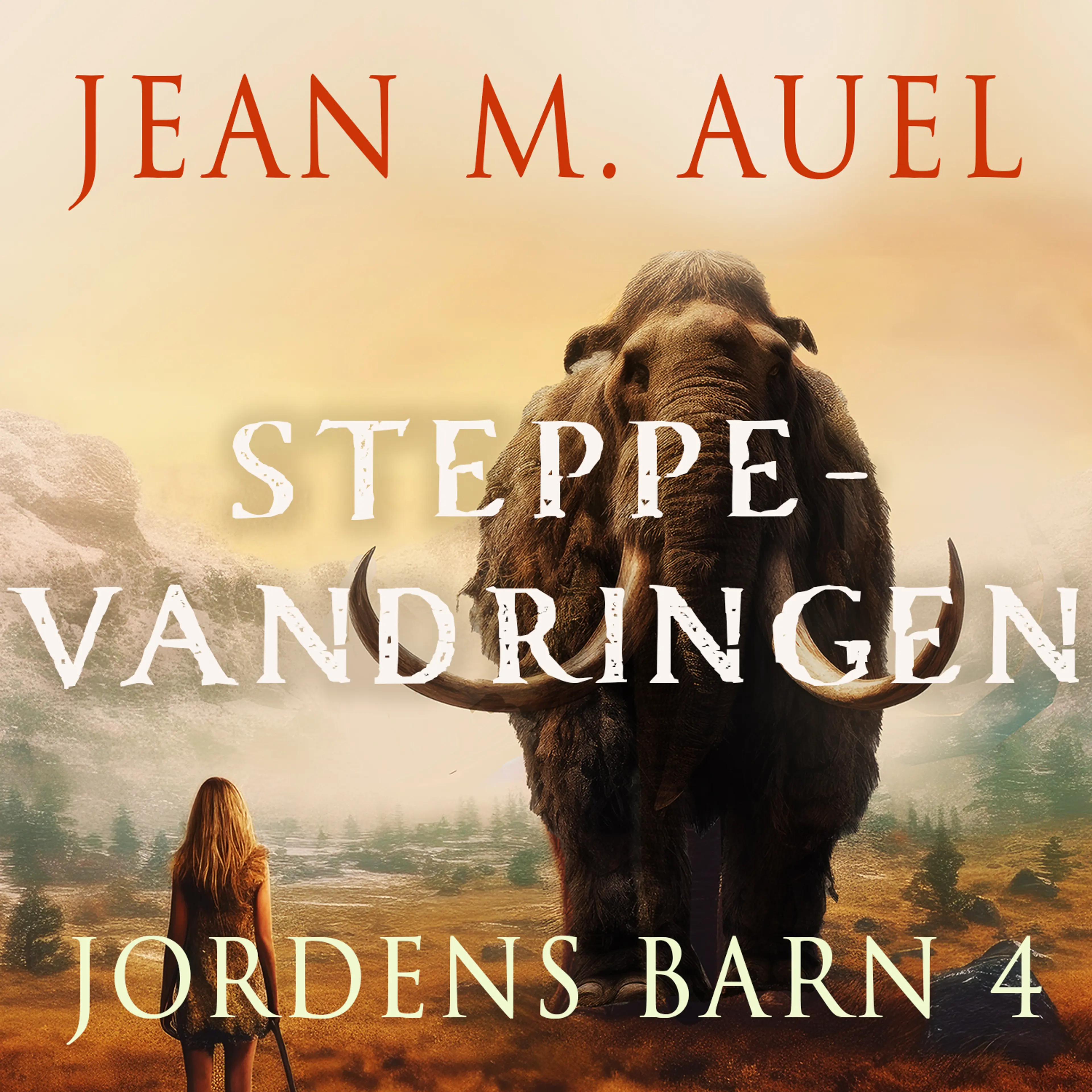 Omslag Steppevandringen av Jean M. Auel (Lydbok)