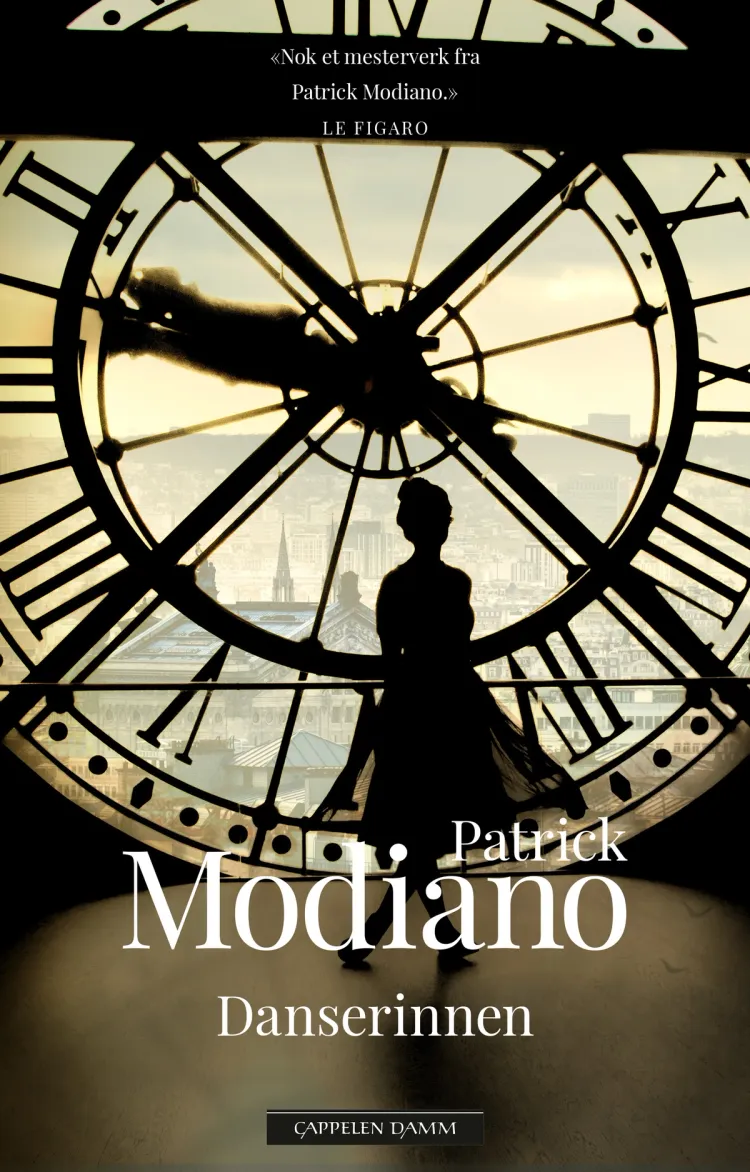 Omslag Danserinnen av Patrick Modiano (Innbundet)