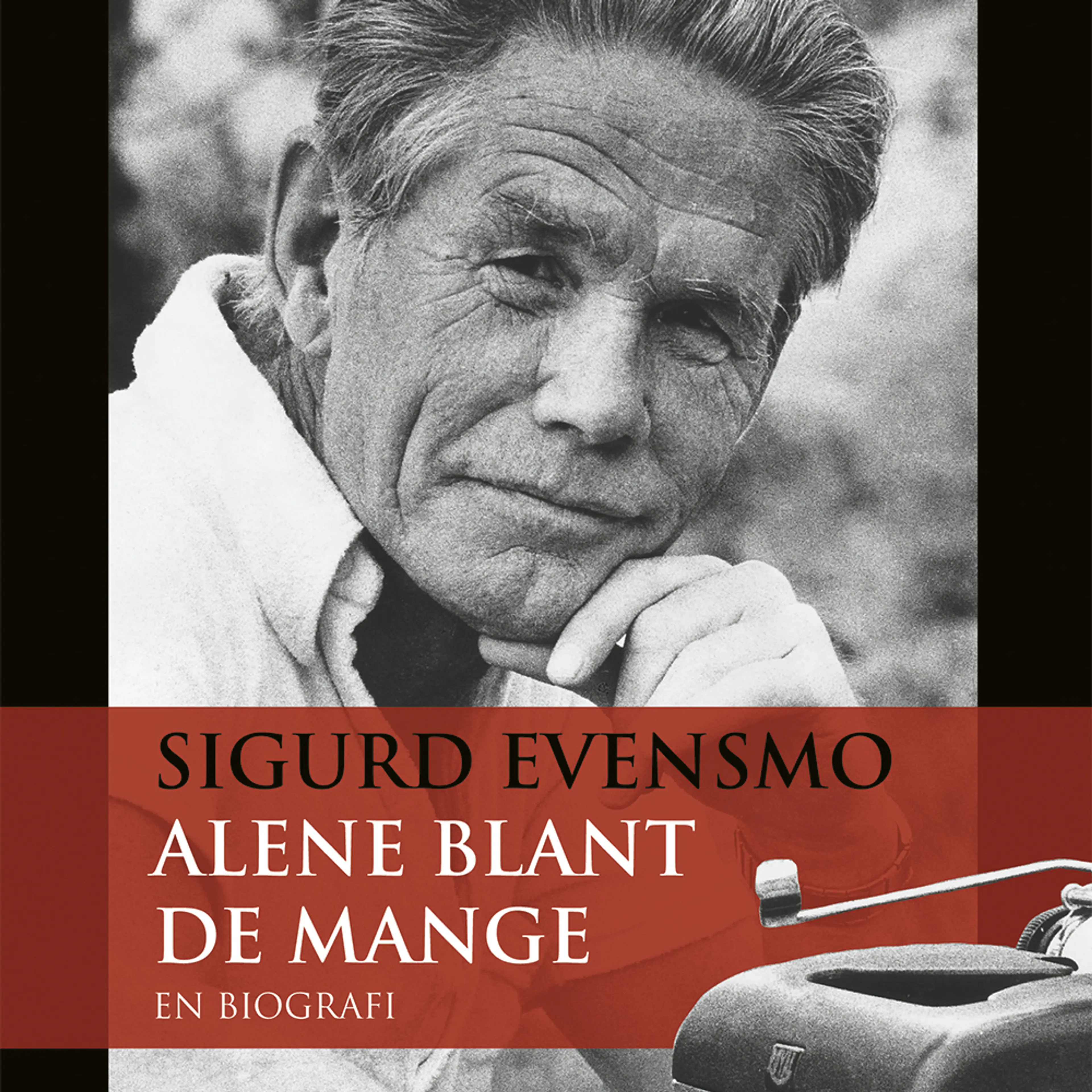 Omslag Sigurd Evensmo - Alene blant de mange av Stian Bromark og Halvor Finess Tretvoll (Lydbok)