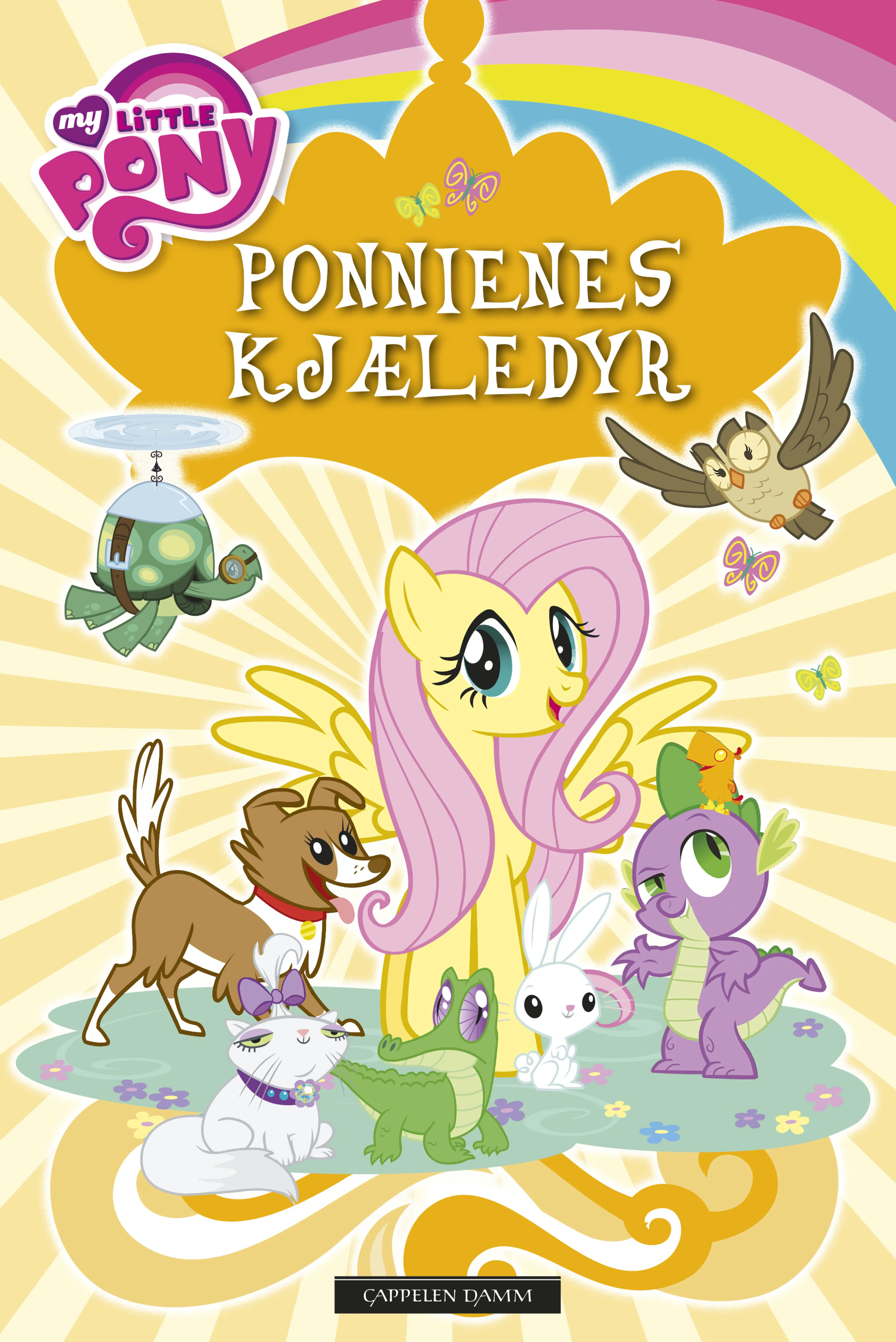 Omslag Les med MY LITTLE PONY: Ponnienes kjæledyr (Innbundet)
