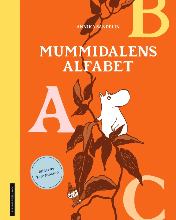 Omslag Mummidalens alfabet av Tove Jansson (Innbundet)