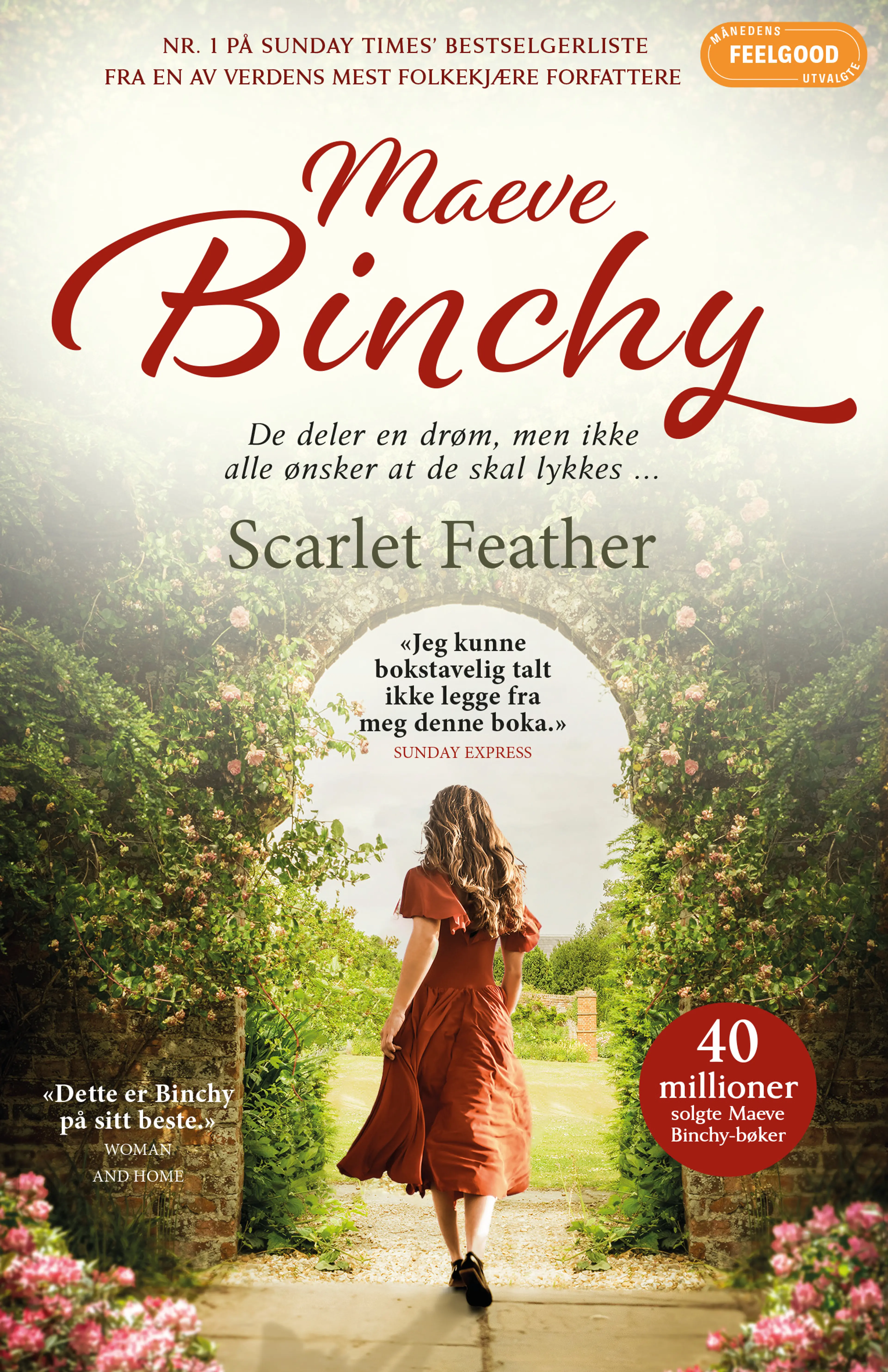 Omslag Scarlet Feather av Maeve Binchy (Ebok)