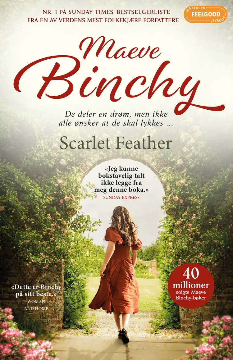 Omslag Scarlet Feather av Maeve Binchy (Ebok)