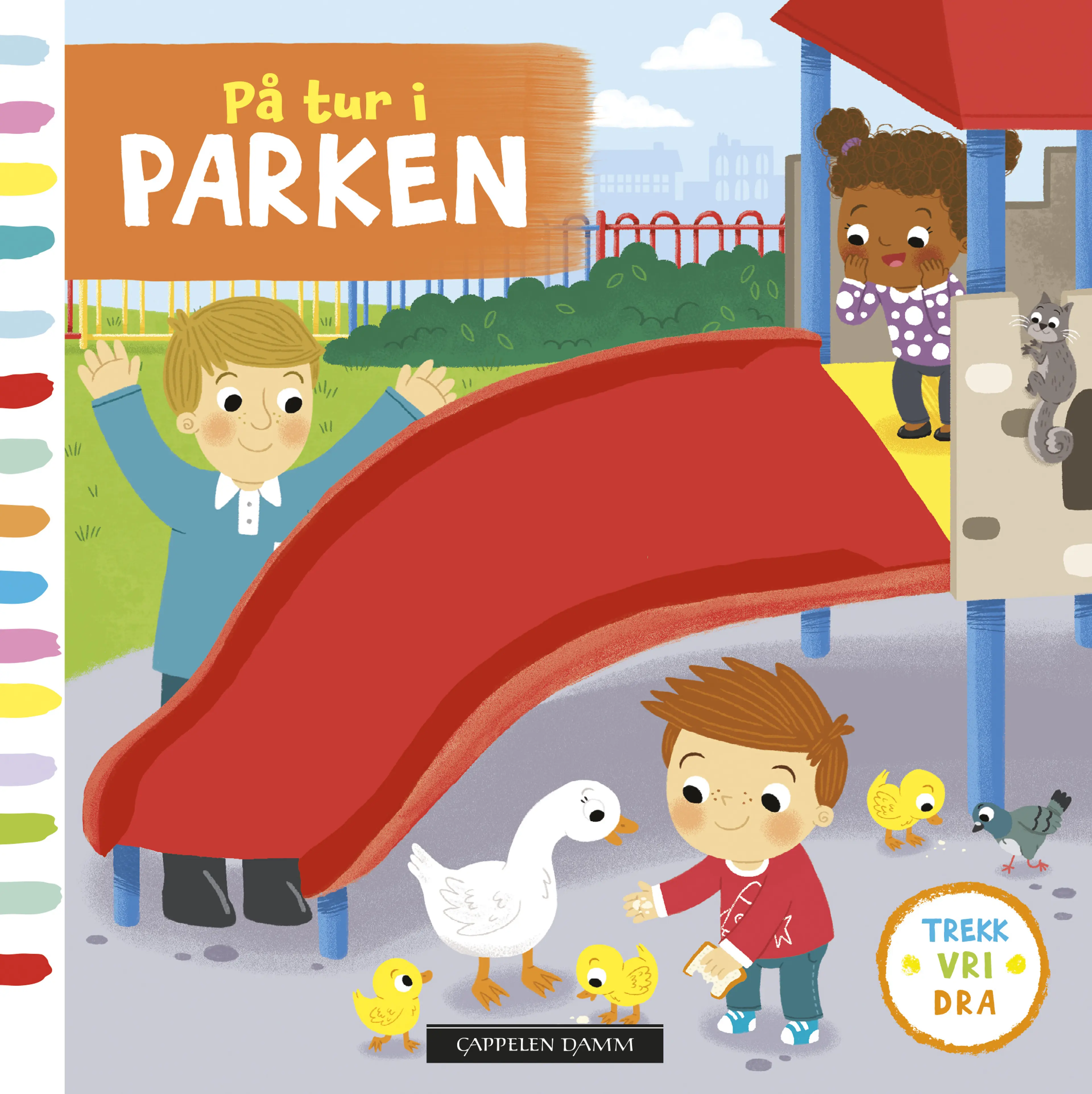 Omslag På tur i parken (Innbundet)