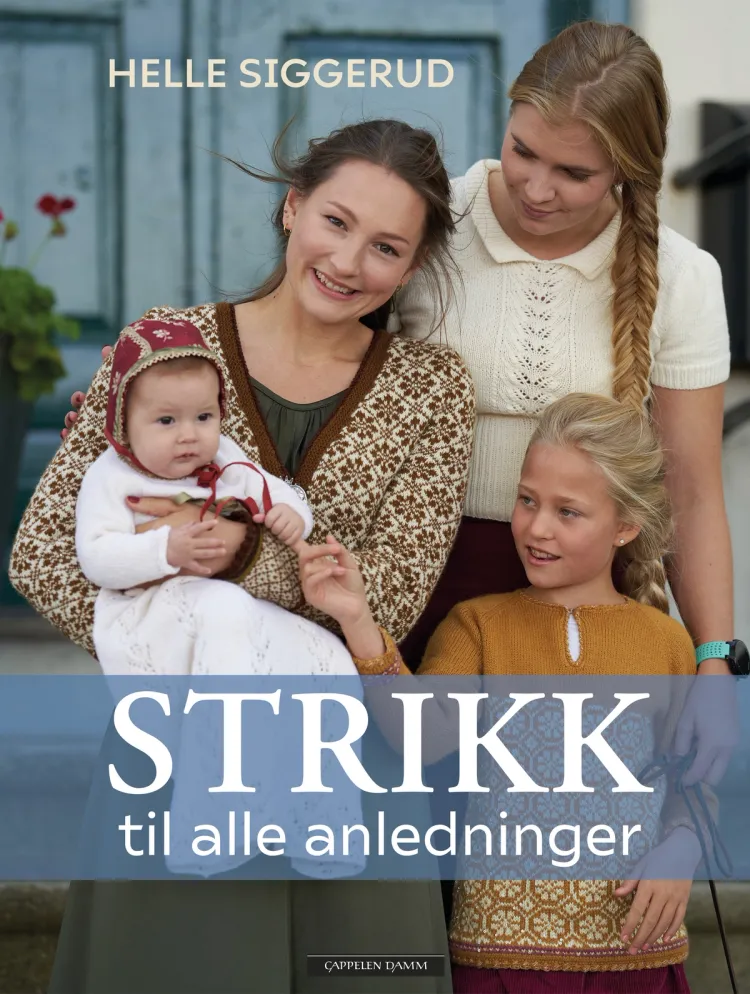 Omslag Strikk til alle anledninger av Helle Siggerud (Innbundet)