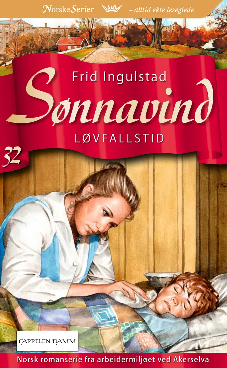 Omslag Løvfallstid av Frid Ingulstad (Heftet)