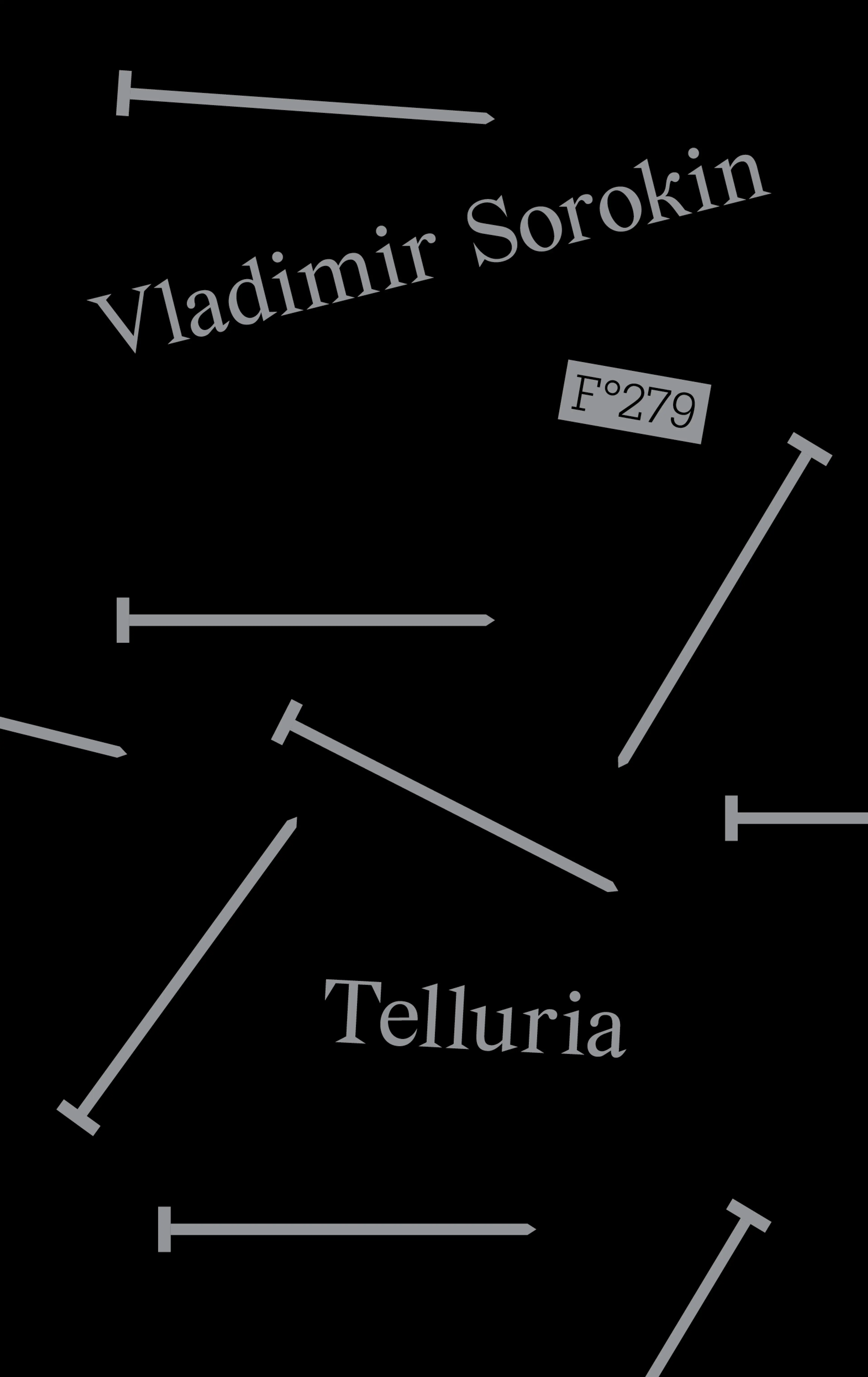 Omslag Telluria av Vladimir Sorokin (Innbundet)