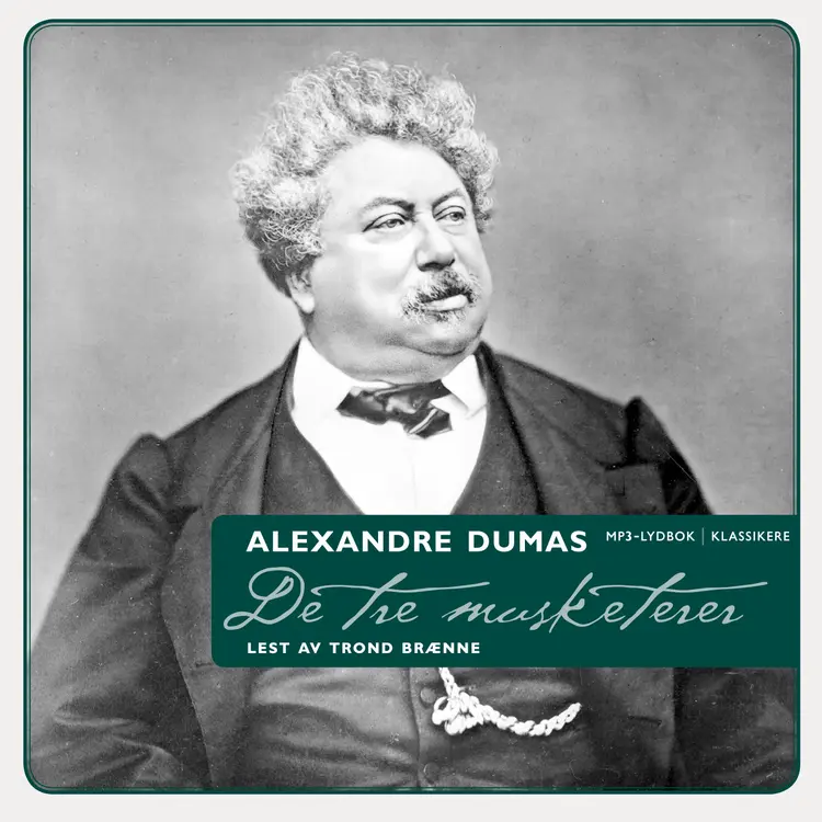 Omslag De tre musketerer av Alexandre Dumas d.e. (Lydbok)