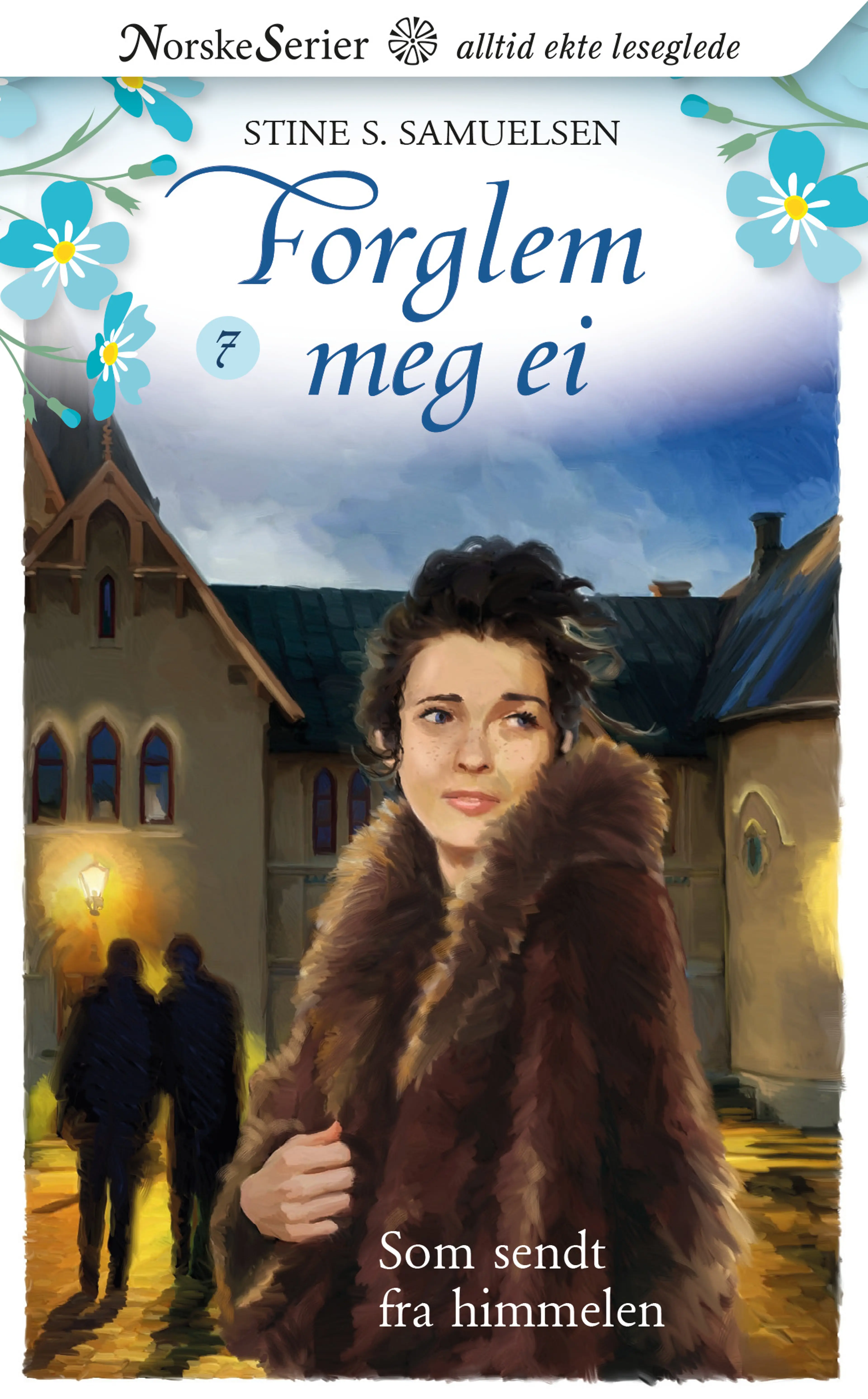 Omslag Som sendt fra himmelen av Stine S. Samuelsen (Heftet)