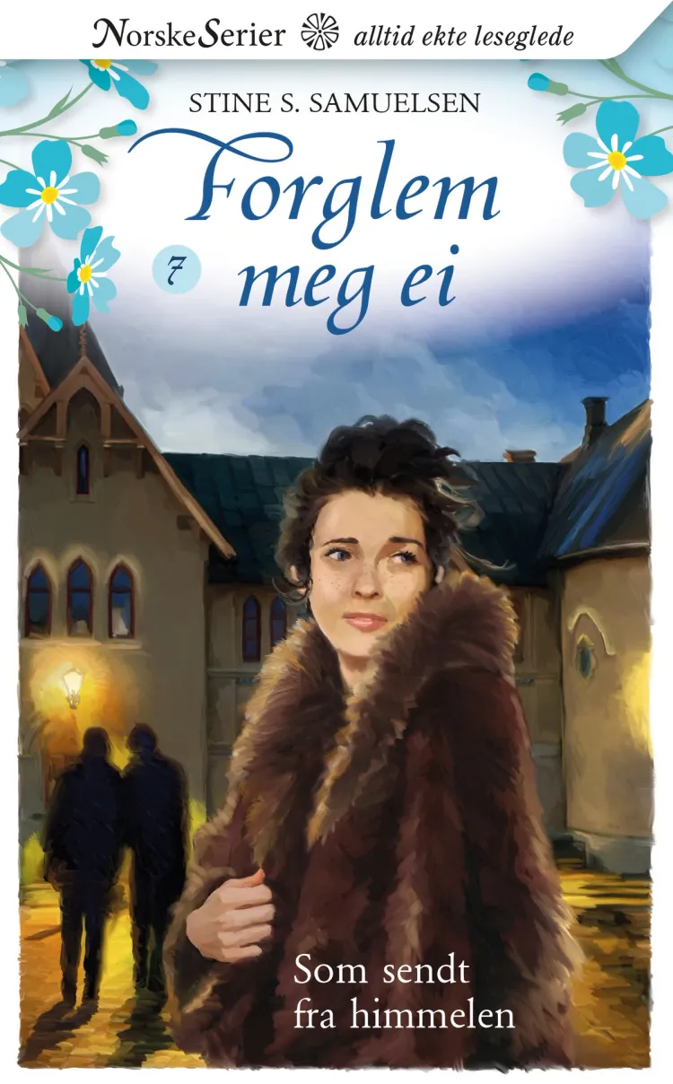Omslag Som sendt fra himmelen av Stine S. Samuelsen (Heftet)