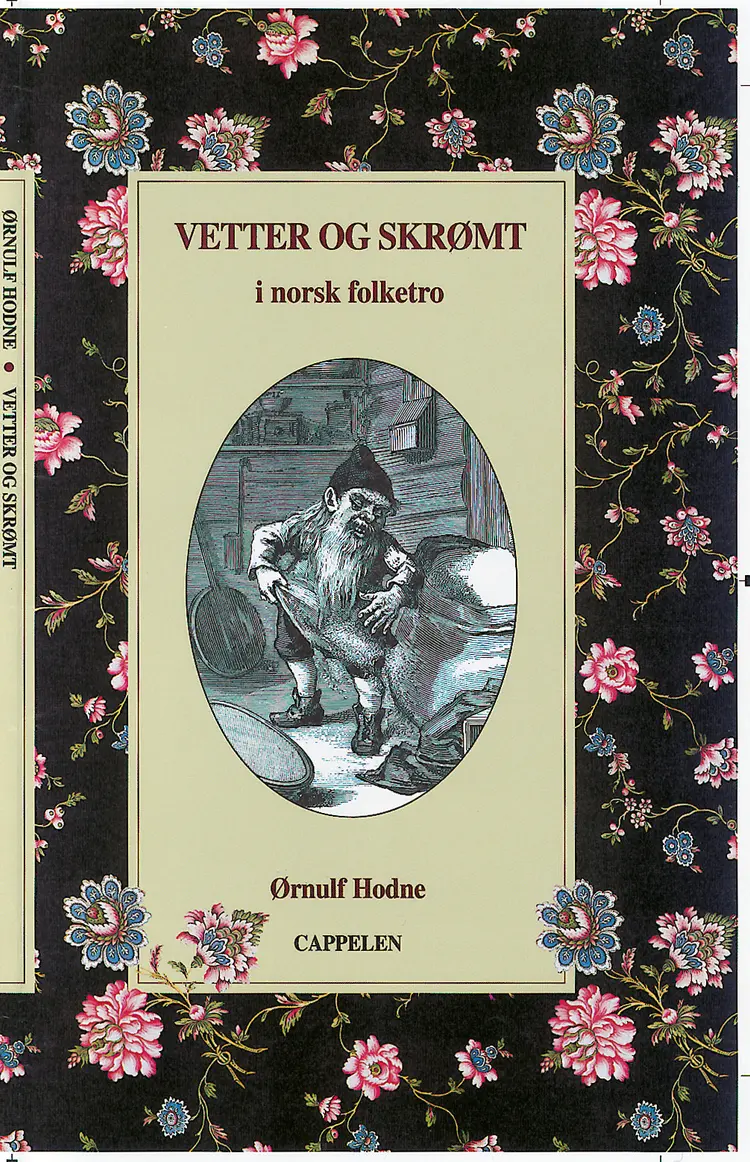 Omslag Vetter og skrømt i norsk folketro av Ørnulf Hodne (Innbundet)