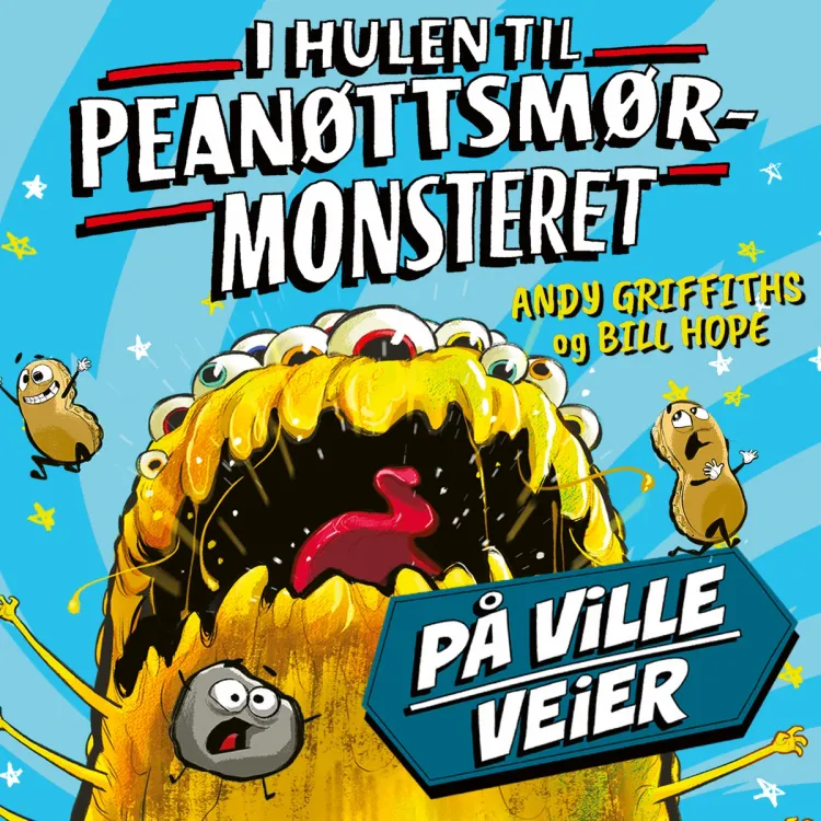 Omslag I hulen til Peanøttsmør-monsteret av Andy Griffiths (Lydbok)