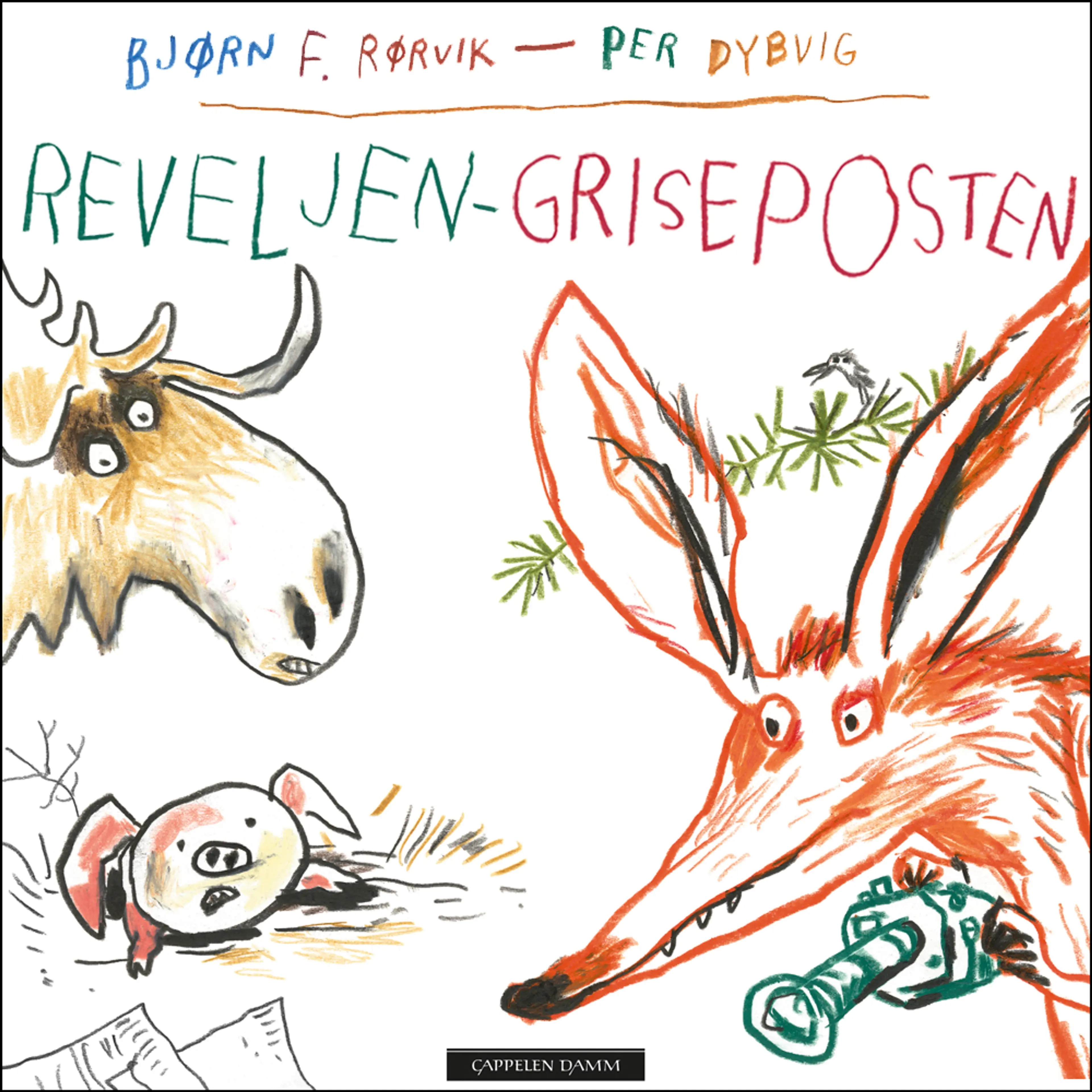 Omslag Reveljen-Griseposten av Bjørn F. Rørvik (Lydbok)