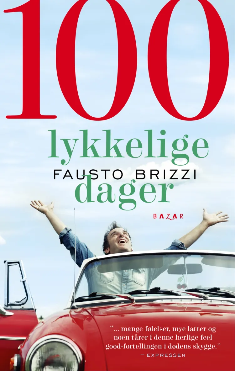 Omslag 100 lykkelige dager av Fausto Brizzi (Innbundet)