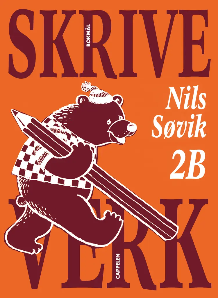 Omslag Skriveverk 2B Stavskrift av Nils Søvik (Heftet)