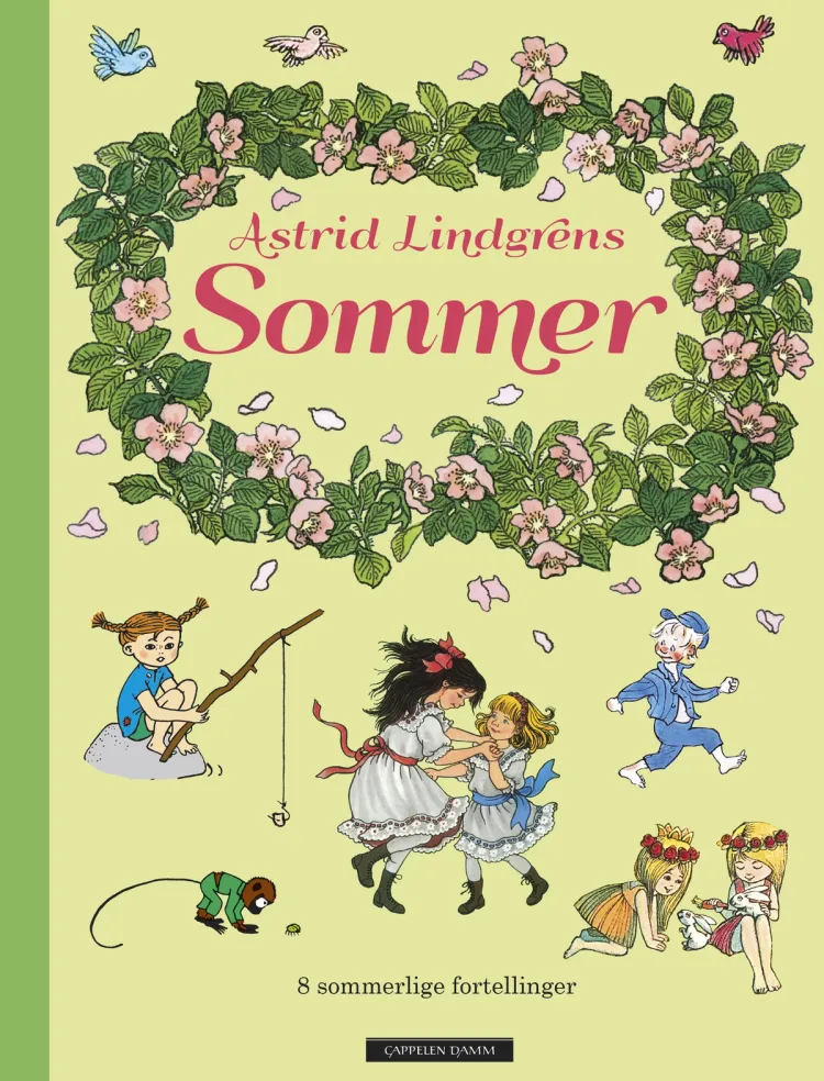 Omslag Astrid Lindgrens sommer av Astrid Lindgren (Innbundet)