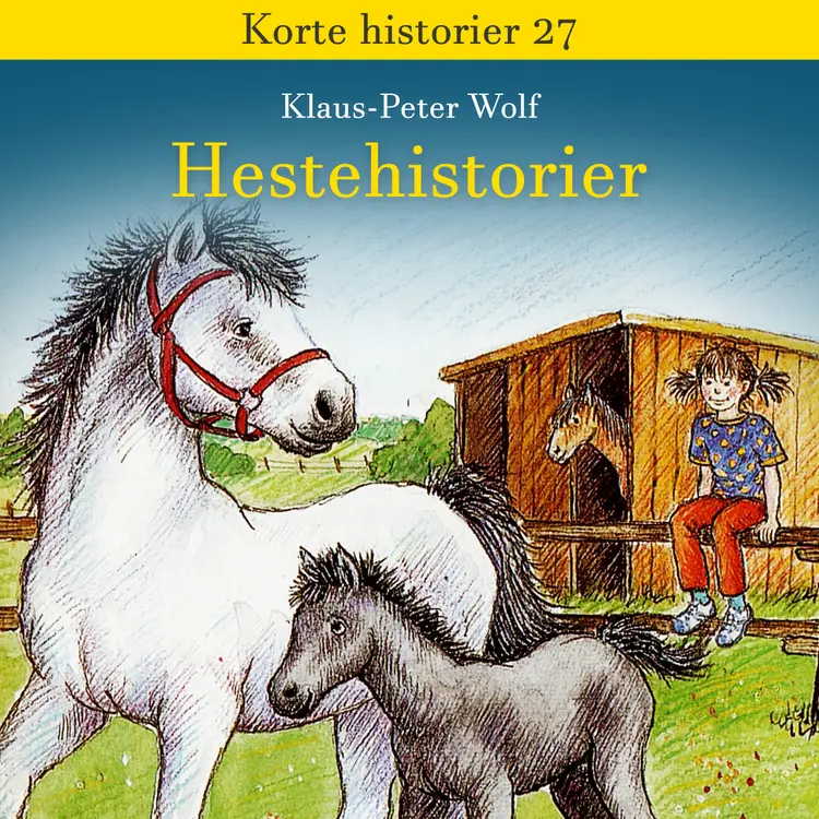 Omslag Hestehistorier av Klaus-Peter Wolf (Lydbok)