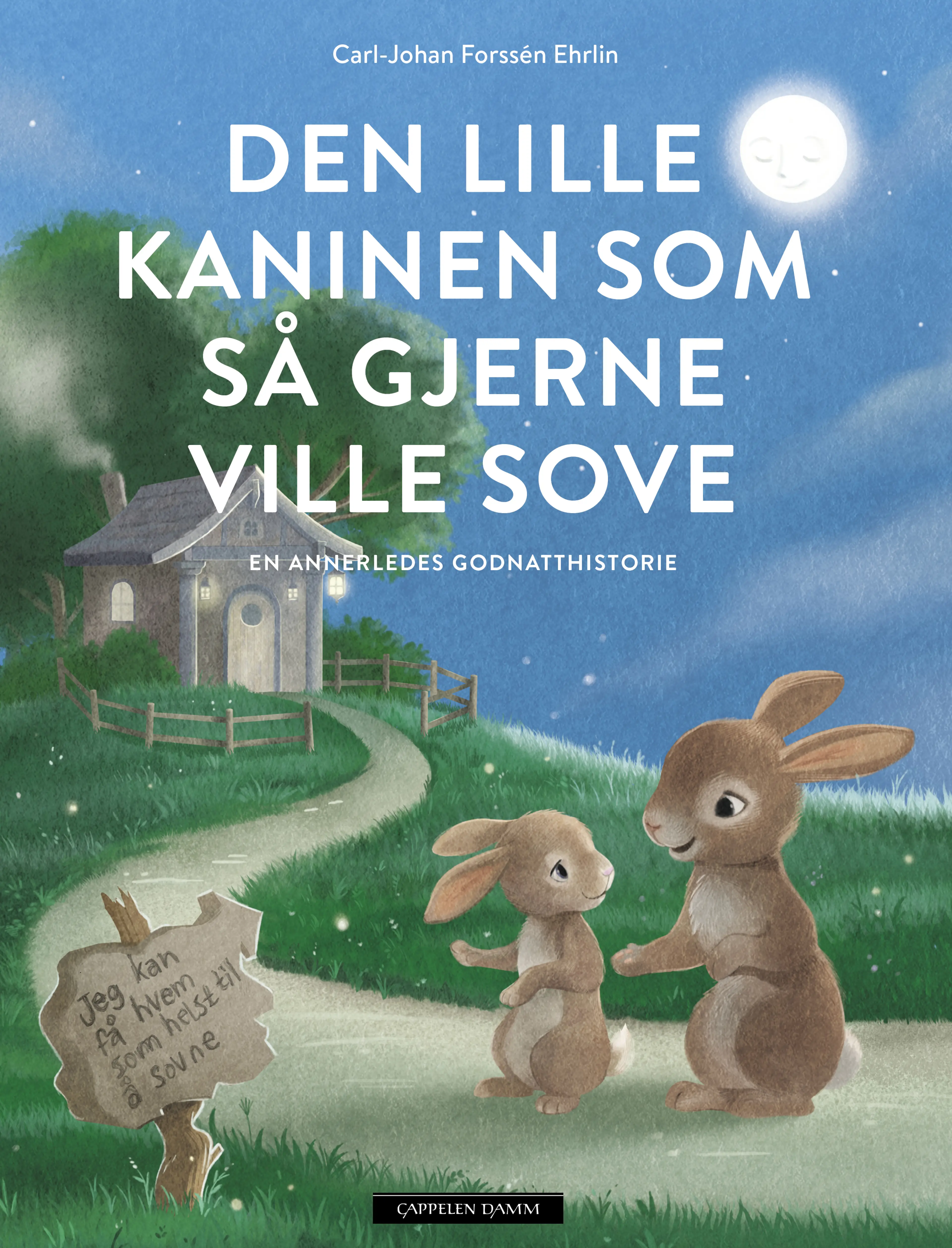 Omslag Den lille kaninen som så gjerne ville sove - nyillustrert av Carl-Johan Forssén Ehrlin (Ebok)