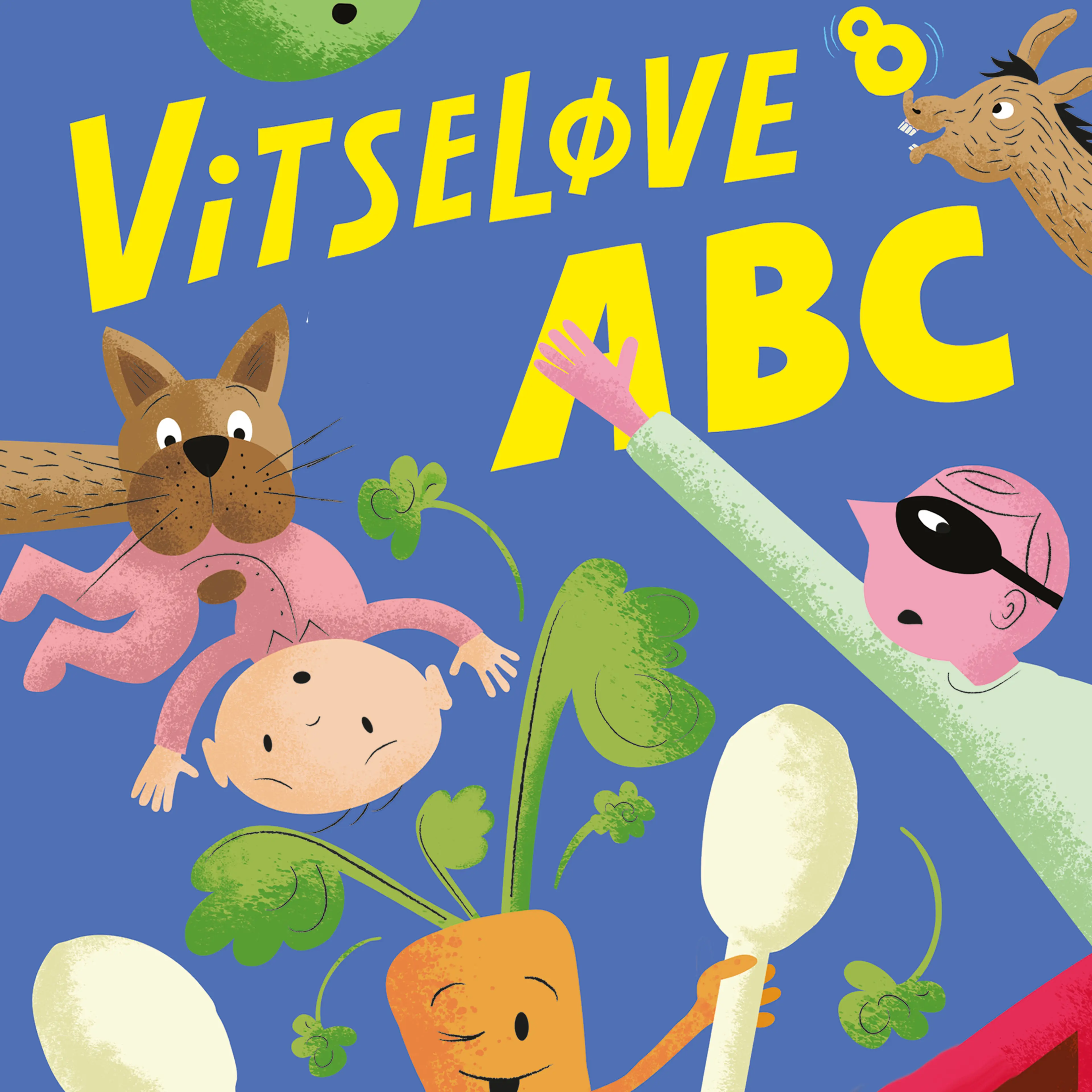 Omslag Vitseløve 8 - ABC av Camilla Stendov (red.) (Lydbok)