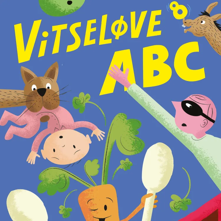 Omslag Vitseløve 8 - ABC av Camilla Stendov (red.) (Lydbok)