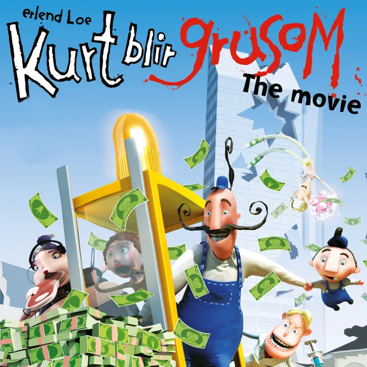 Omslag Kurt blir grusom - the movie av Erlend Loe (Lydbok)