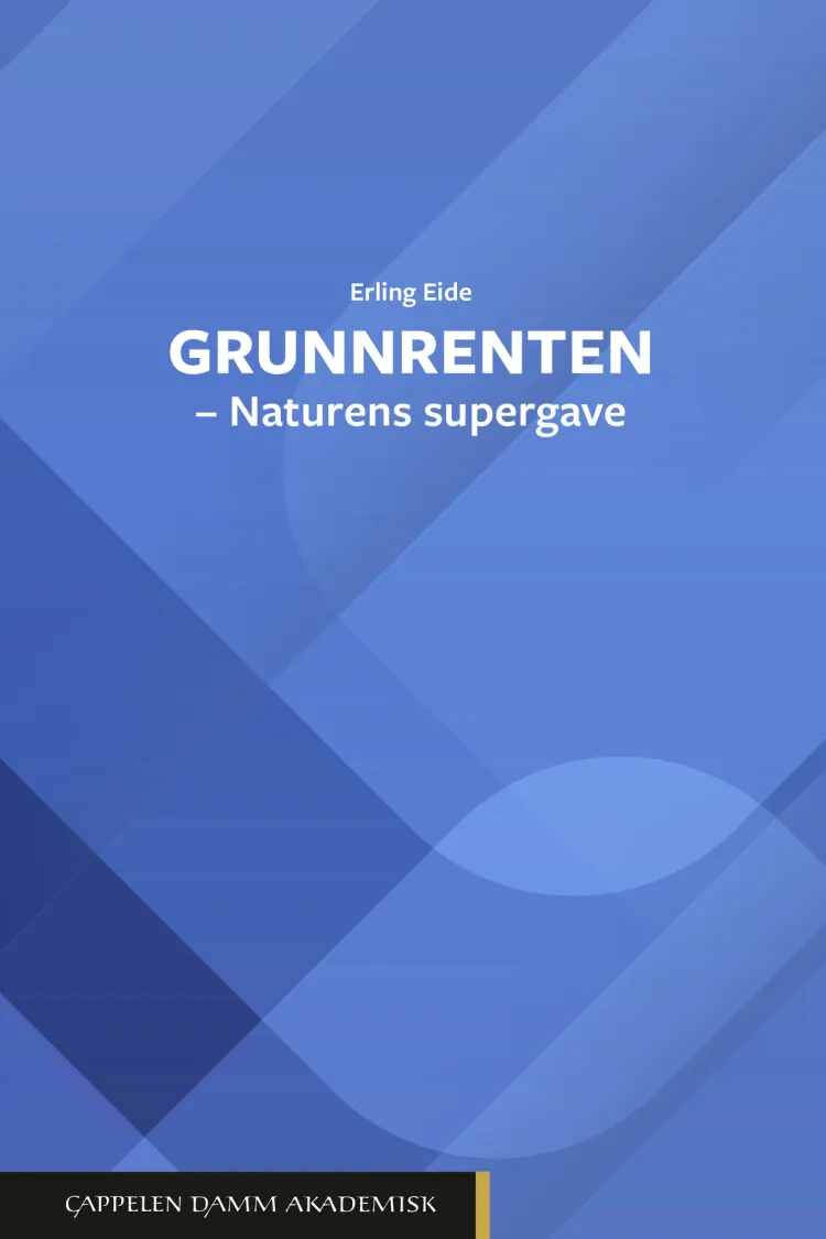 Omslag Grunnrenten av Erling Eide (Innbundet)