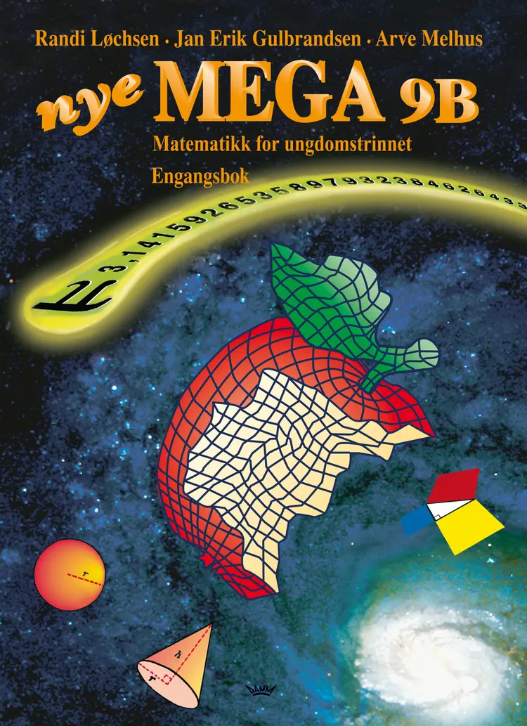 Omslag Nye Mega 9B engangsbok bm av Jan Erik Gulbrandsen, Arve Melhus, Randi Løchsen (Heftet)