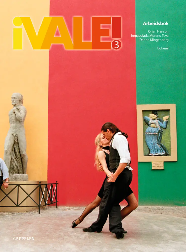 Omslag ¡Vale! 3 Arbeidsbok av Örjan Hanson ,Inmaculada Moreno Teva og Danne Klingenberg (Heftet)