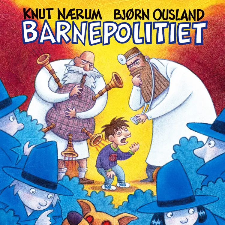 Omslag Barnepolitiet av Knut Nærum (Lydbok)
